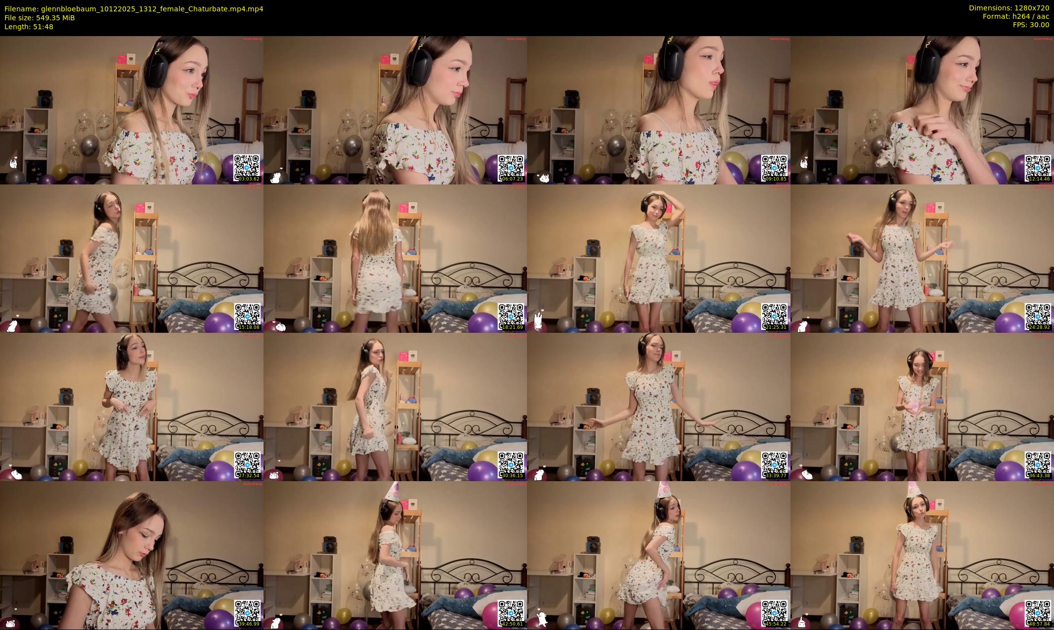 glennbloebaum — 52 minute Chaturbate female cam show recording, 720p, Dec 10, 2025
