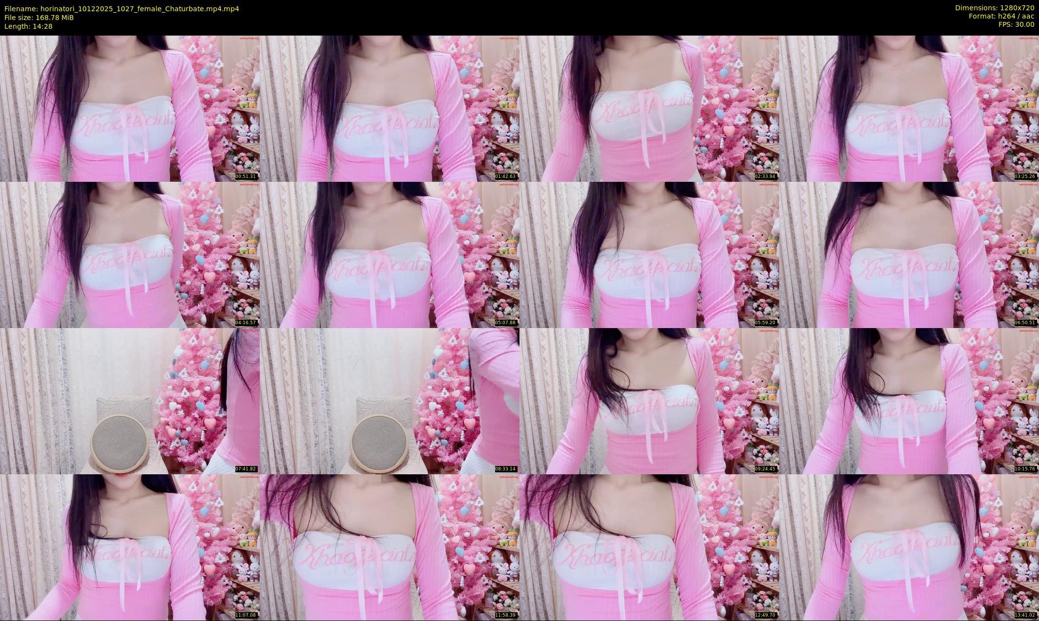 horinatori — 15 minute Chaturbate female cam show recording, 720p, Dec 10, 2025
