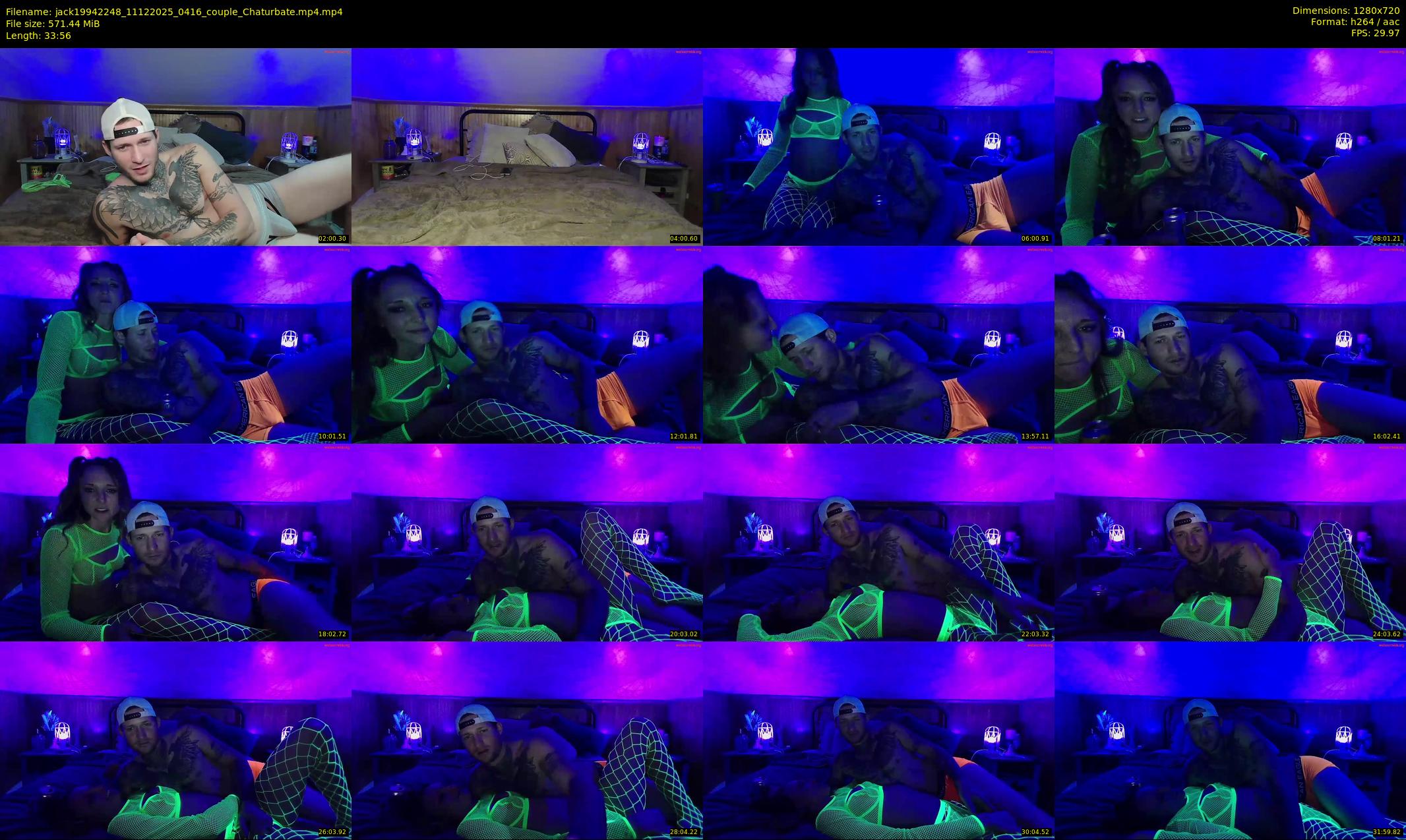 jack19942248 — 34 minute Chaturbate couple cam show recording, 720p, Dec 11, 2025