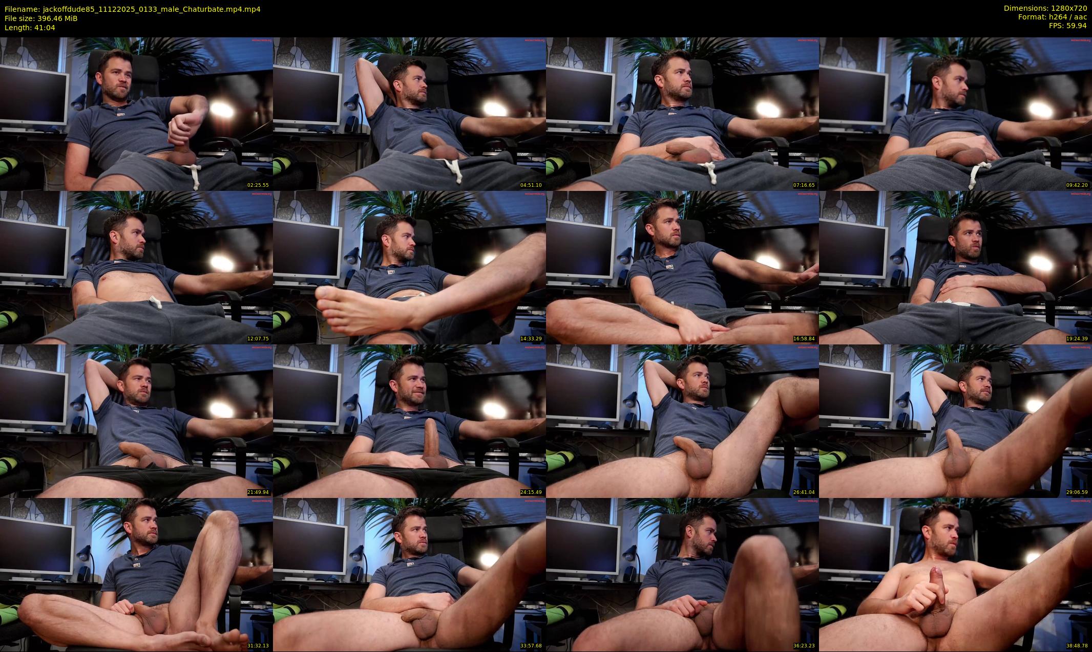 jackoffdude85 — 42 minute Chaturbate male cam show recording, 720p, Dec 11, 2025