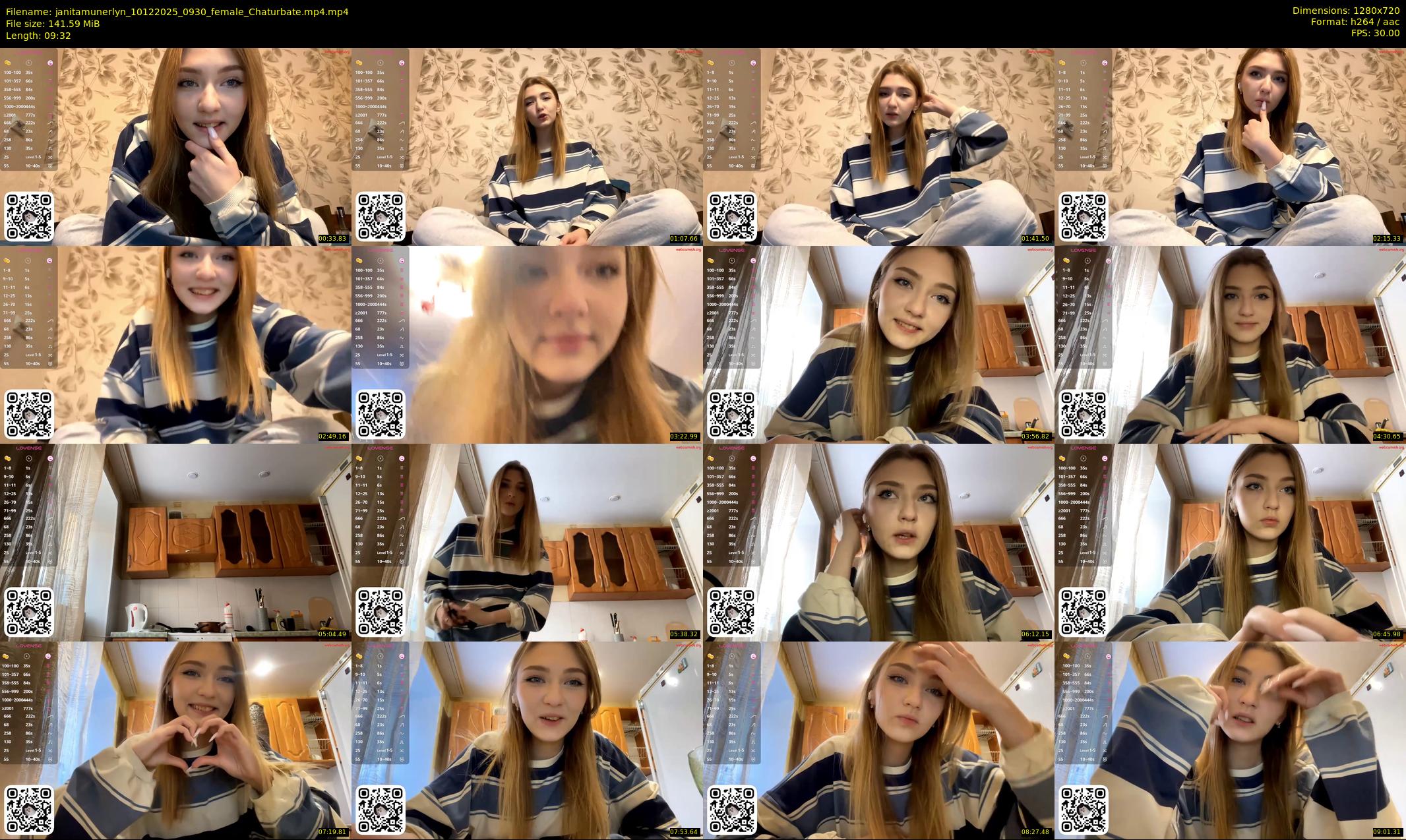janitamunerlyn — 10 minute Chaturbate female cam show recording, 720p, Dec 10, 2025