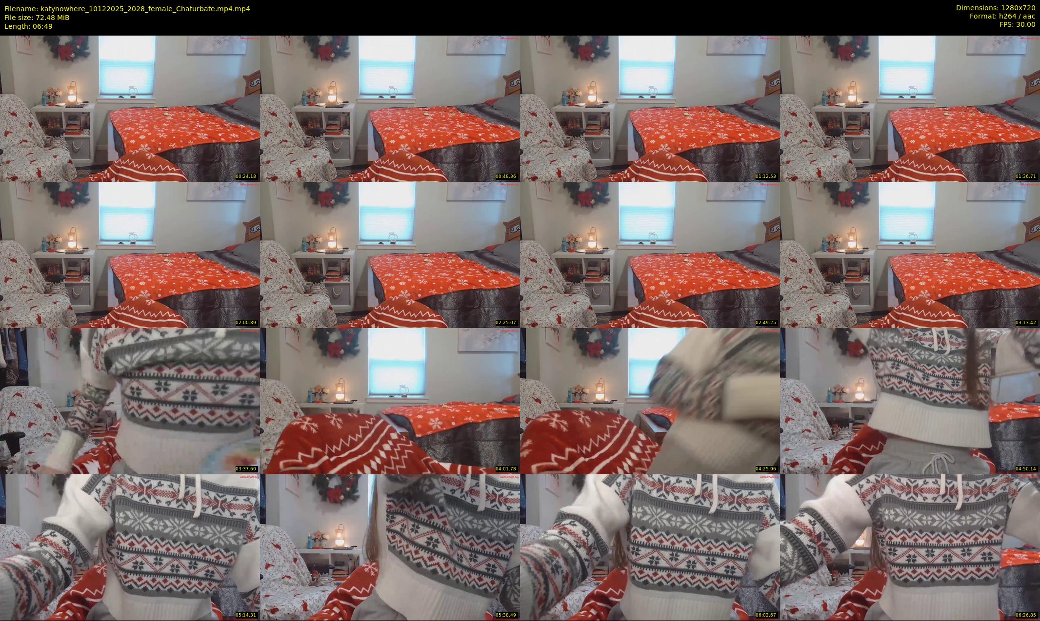 katynowhere — 7 minute Chaturbate female cam show recording, 720p, Dec 10, 2025