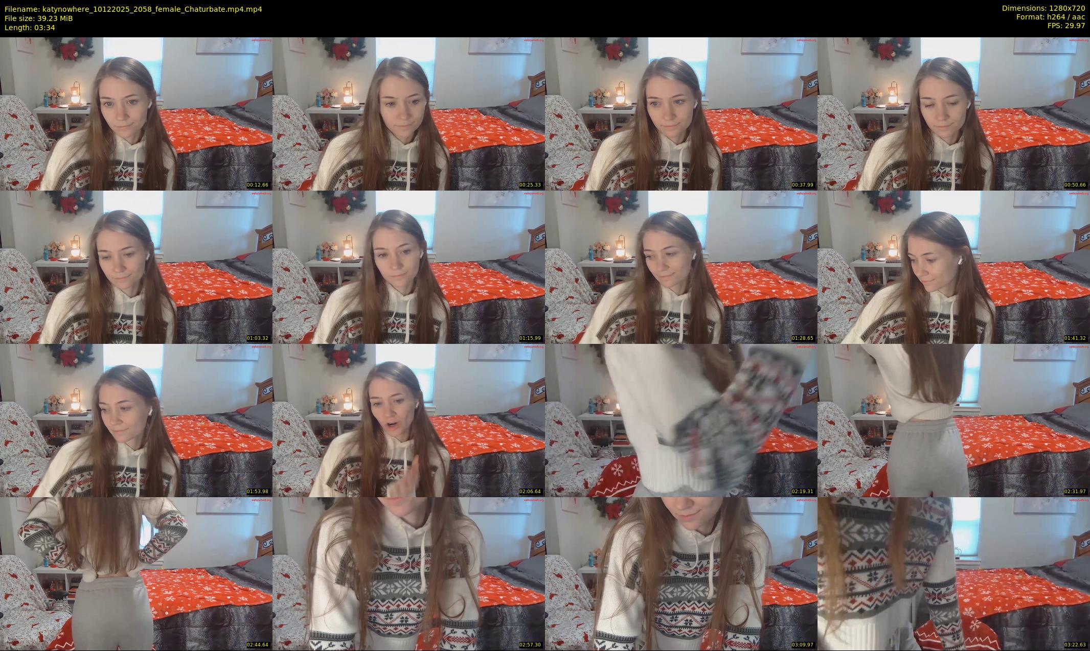 katynowhere — 4 minute Chaturbate female cam show recording, 720p, Dec 10, 2025