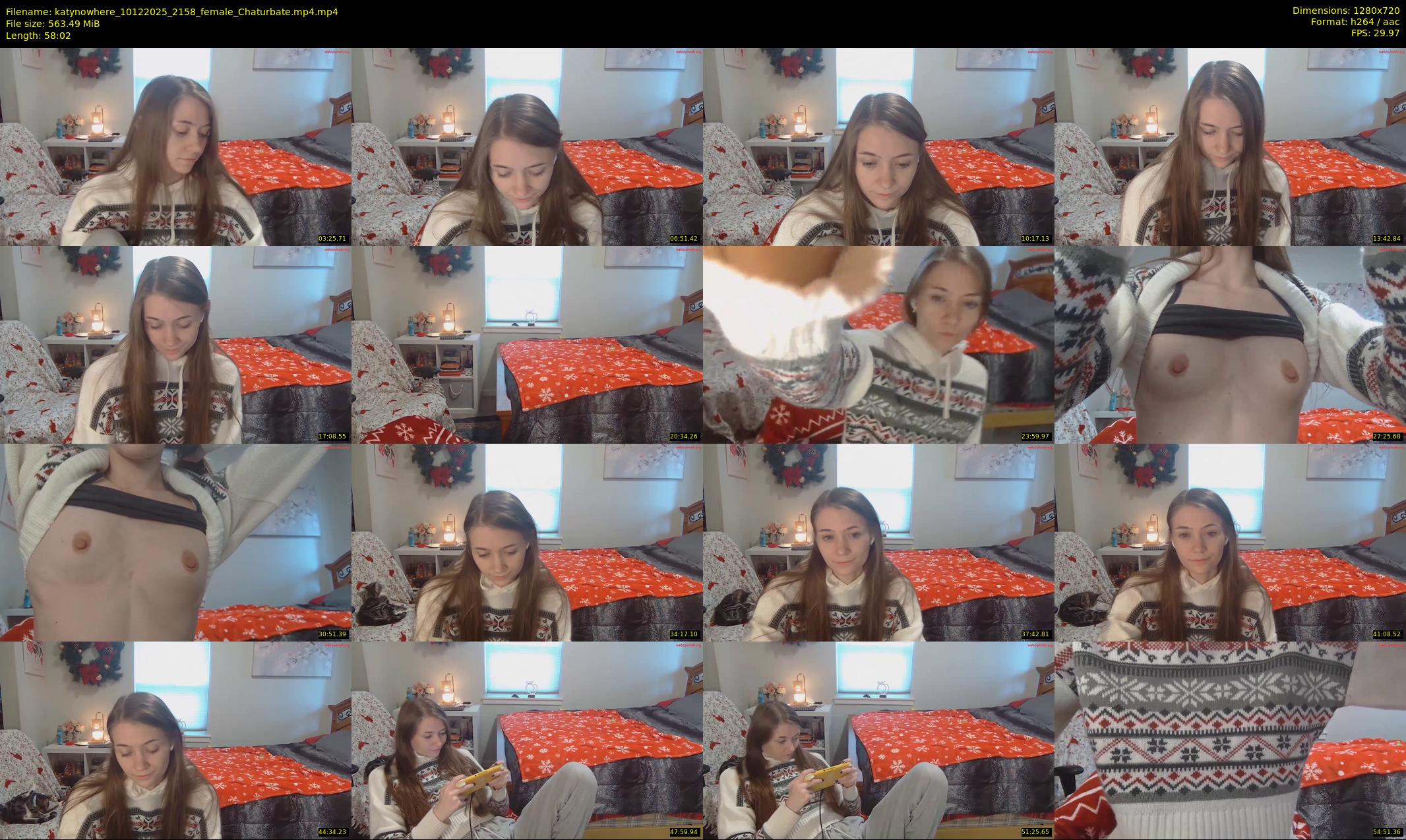 katynowhere — 59 minute Chaturbate female cam show recording, 720p, Dec 10, 2025