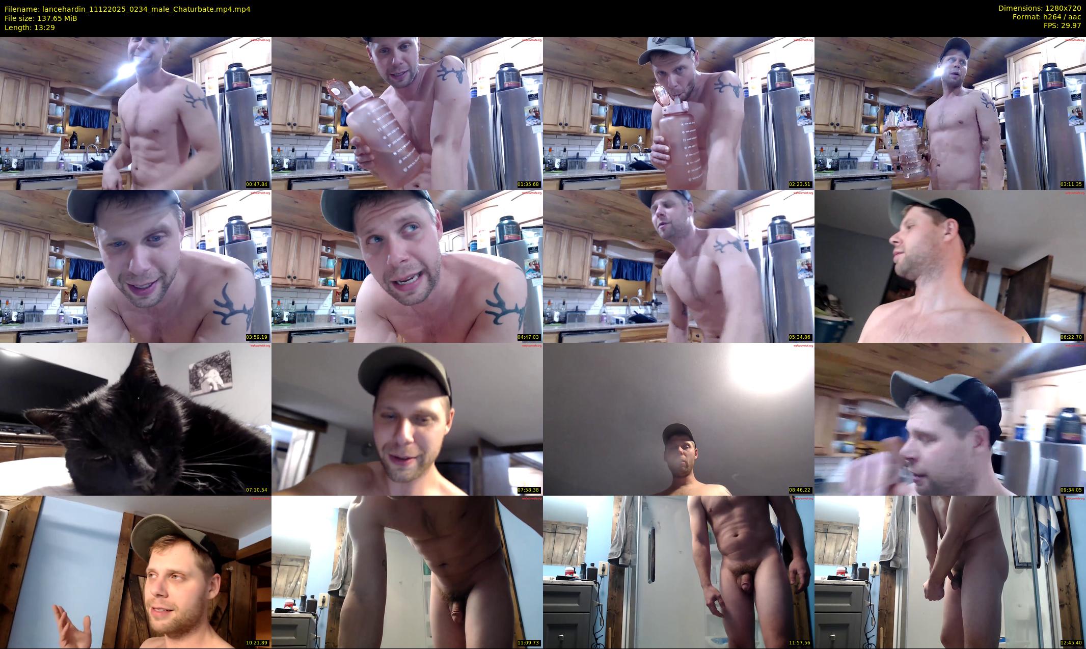 lancehardin — 14 minute Chaturbate male cam show recording, 720p, Dec 11, 2025
