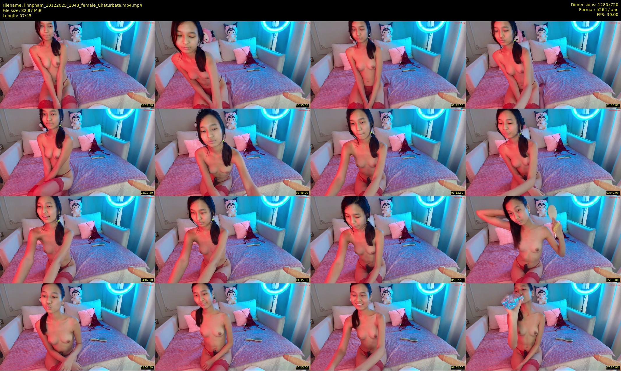 lihnpham — 8 minute Chaturbate female cam show recording, 720p, Dec 10, 2025