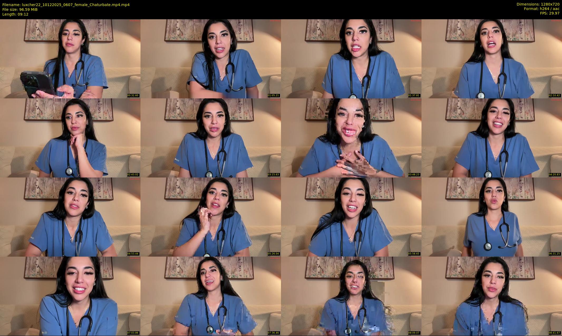 luxcher22 — 10 minute Chaturbate female cam show recording, 720p, Dec 10, 2025
