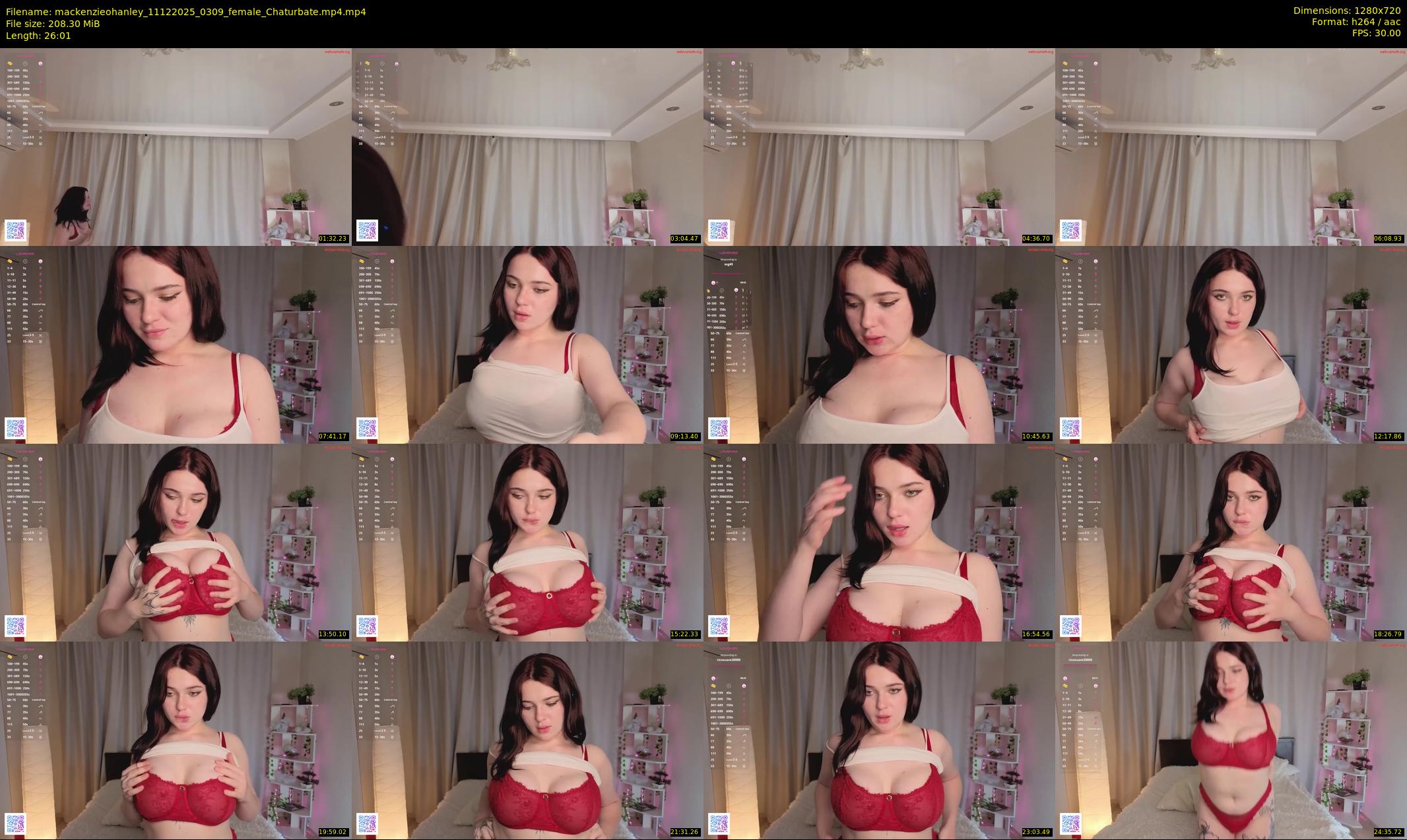 mackenzieohanley — 27 minute Chaturbate female cam show recording, 720p, Dec 11, 2025