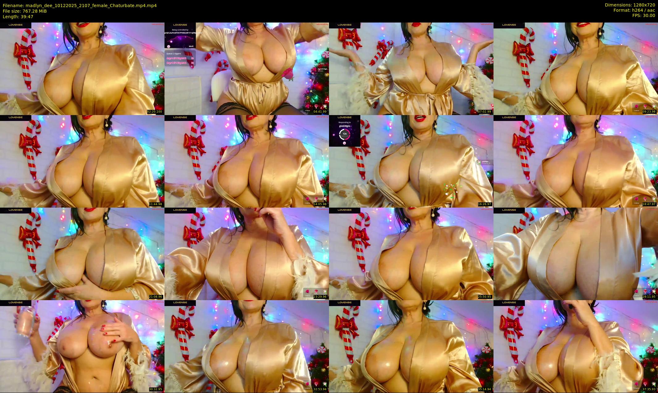 madlyn_dee — 40 minute Chaturbate female cam show recording, 720p, Dec 10, 2025