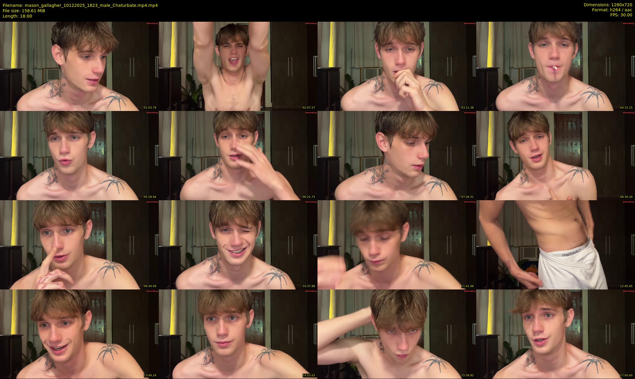 mason_gallagher — 18 minute Chaturbate male cam show recording, 720p, Dec 10, 2025