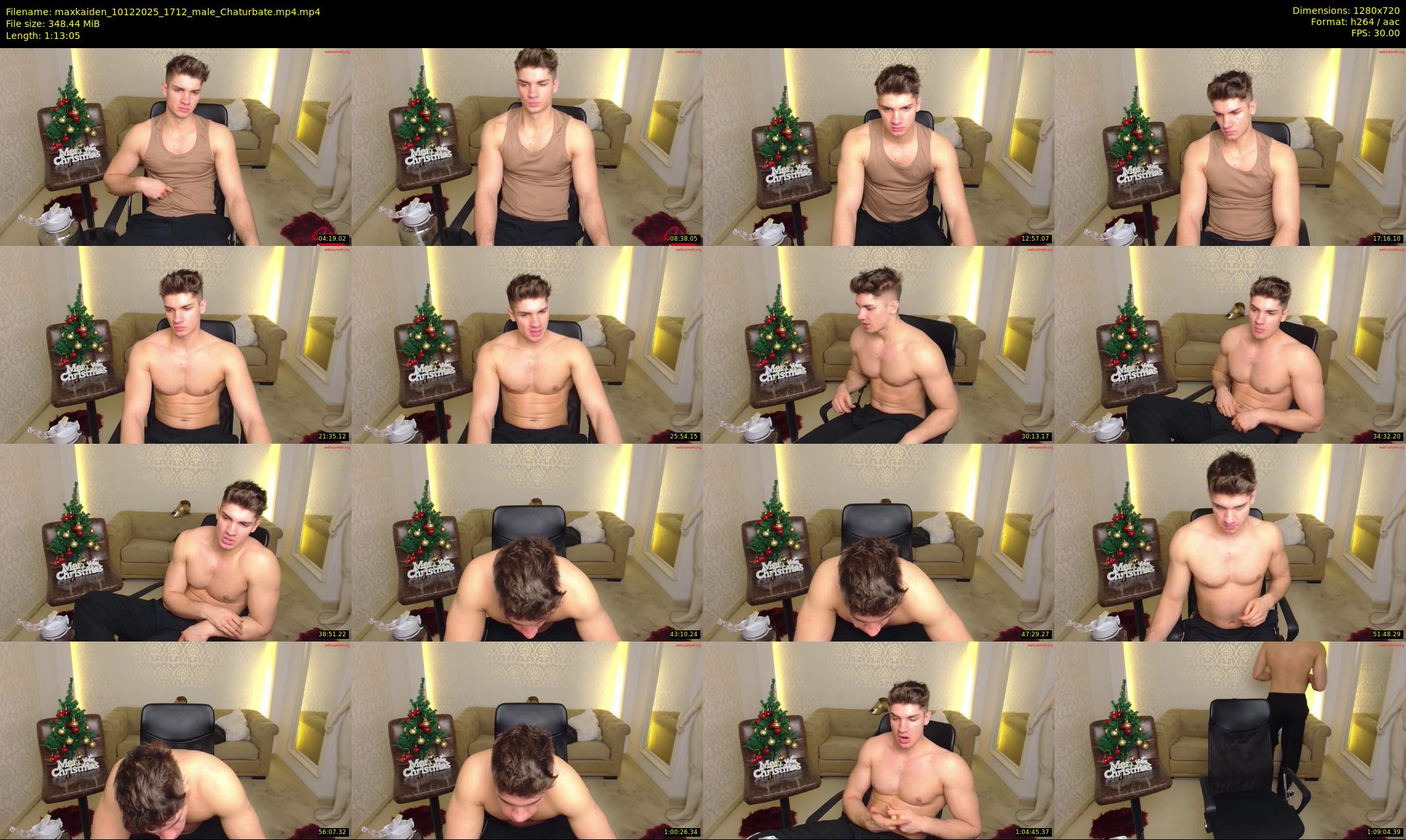 maxkaiden — 74 minute Chaturbate male cam show recording, 720p, Dec 10, 2025