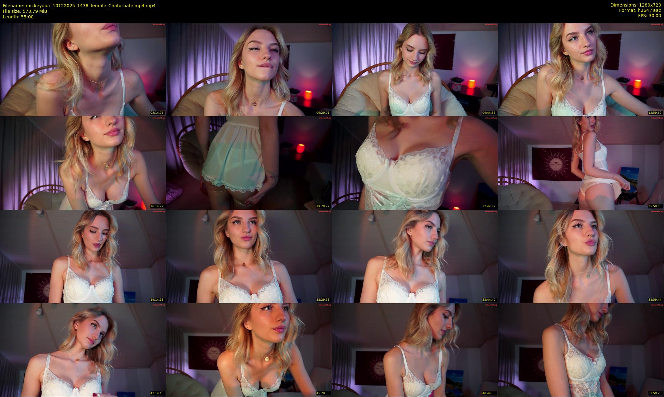 mickeydior — 55 minute Chaturbate female cam show recording, 720p, Dec 10, 2025