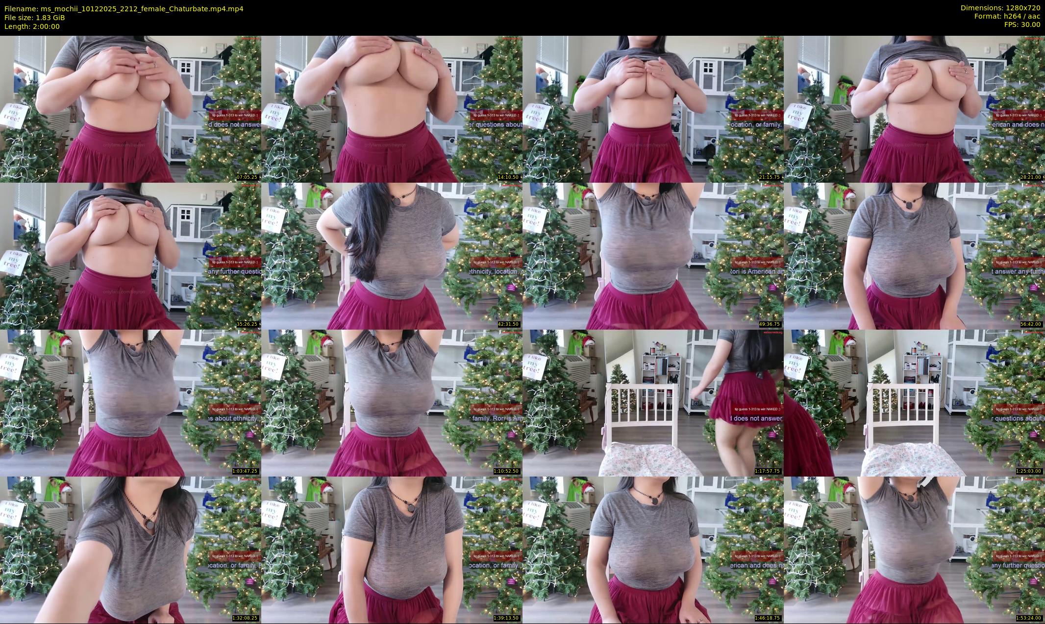 ms_mochii — 120 minute Chaturbate female cam show recording, 720p, Dec 10, 2025