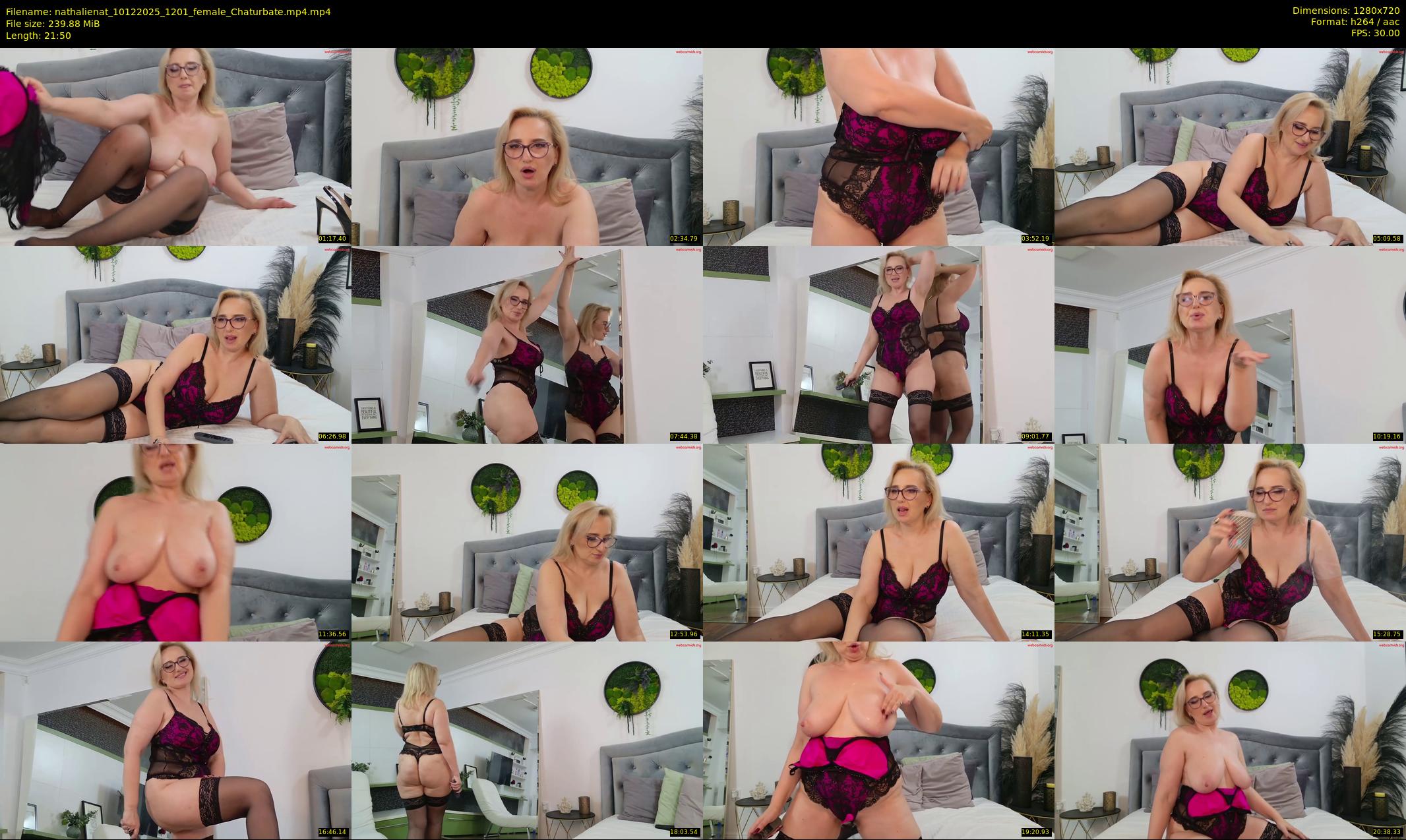 nathalienat — 22 minute Chaturbate female cam show recording, 720p, Dec 10, 2025