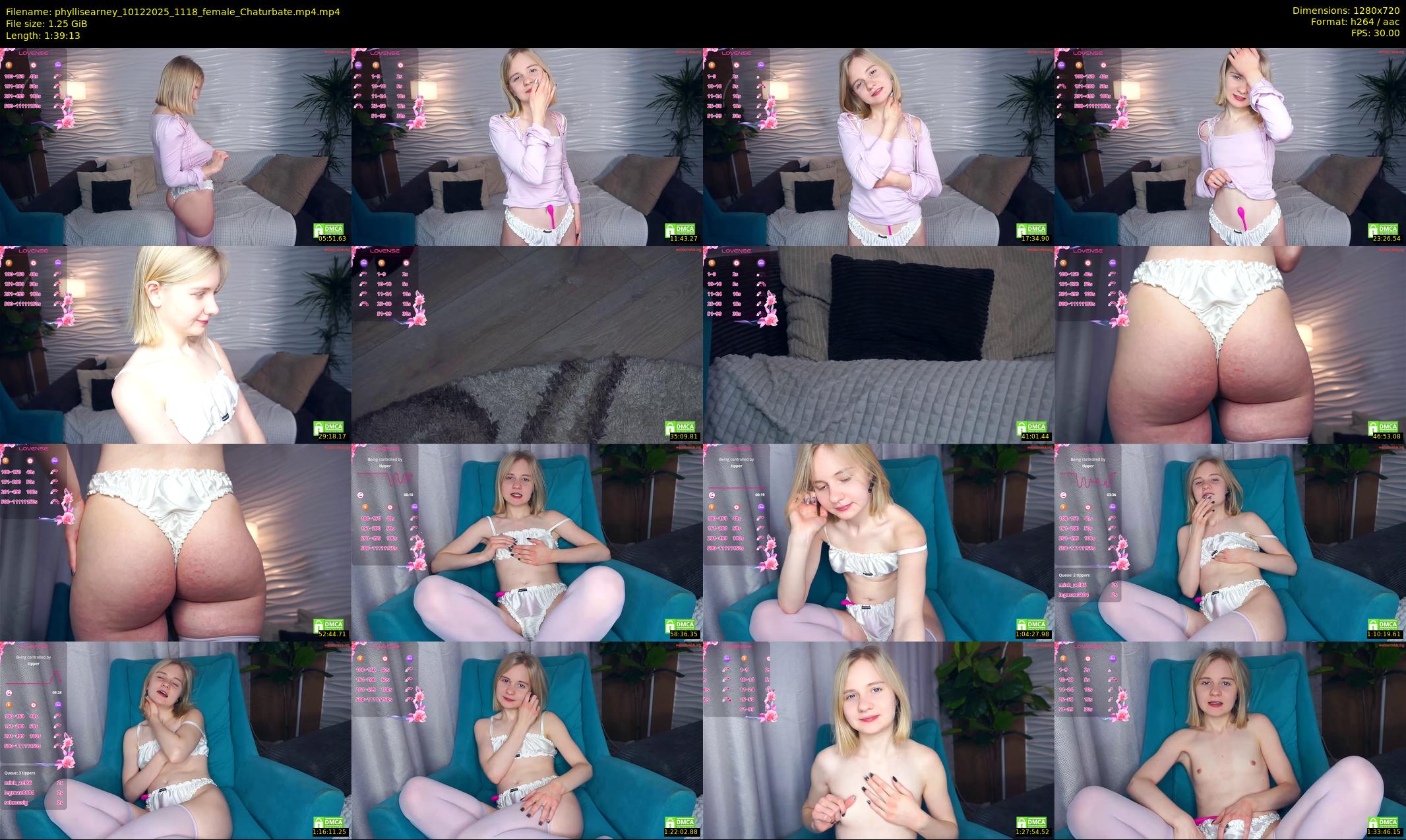 phyllisearney — 100 minute Chaturbate female cam show recording, 720p, Dec 10, 2025
