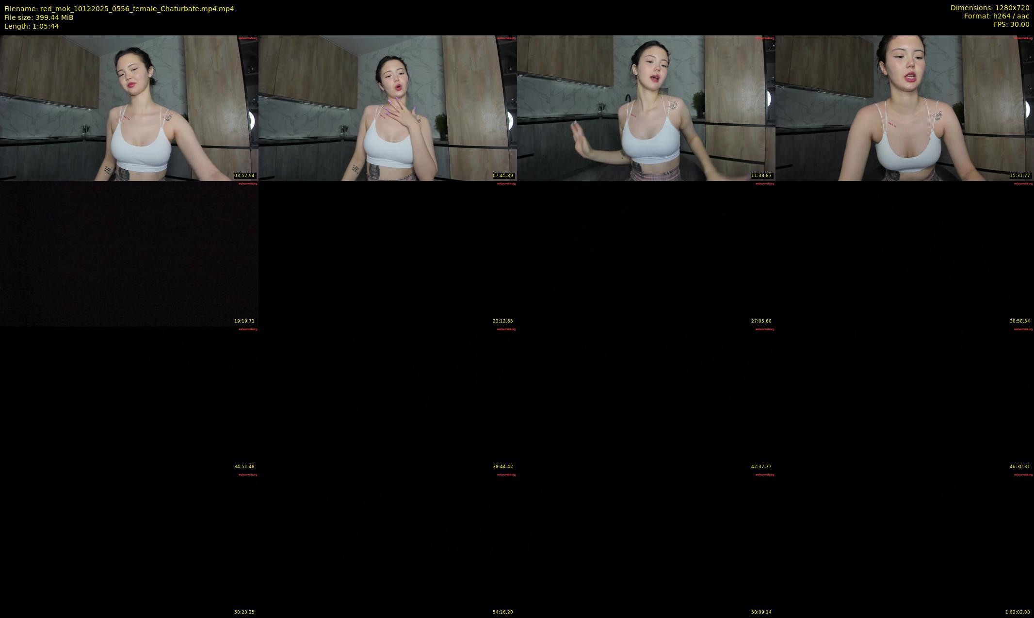 red_mok — 66 minute Chaturbate female cam show recording, 720p, Dec 10, 2025