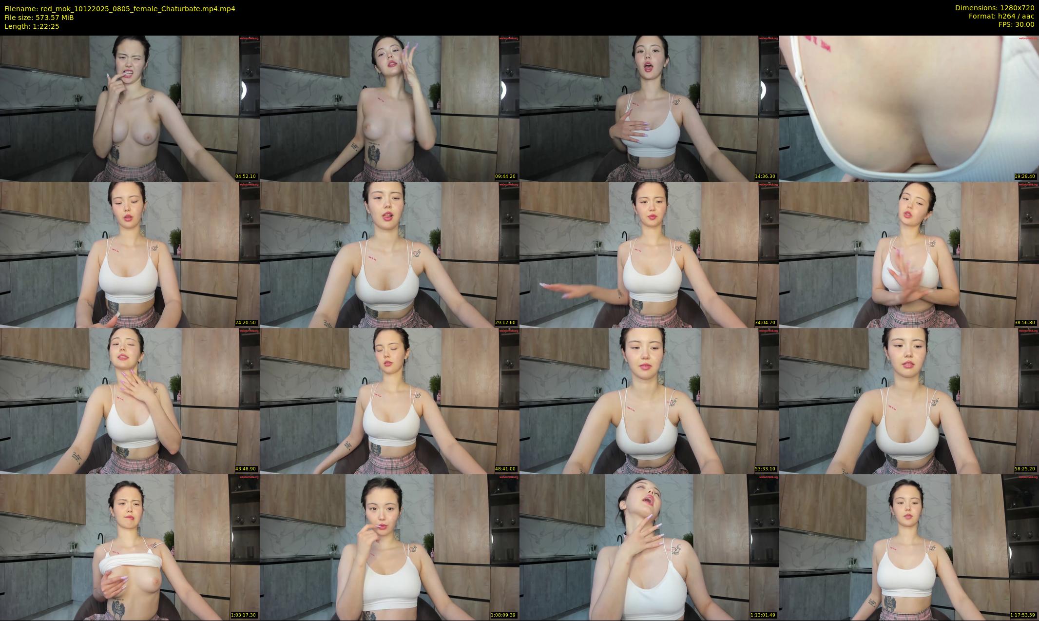 red_mok — 83 minute Chaturbate female cam show recording, 720p, Dec 10, 2025