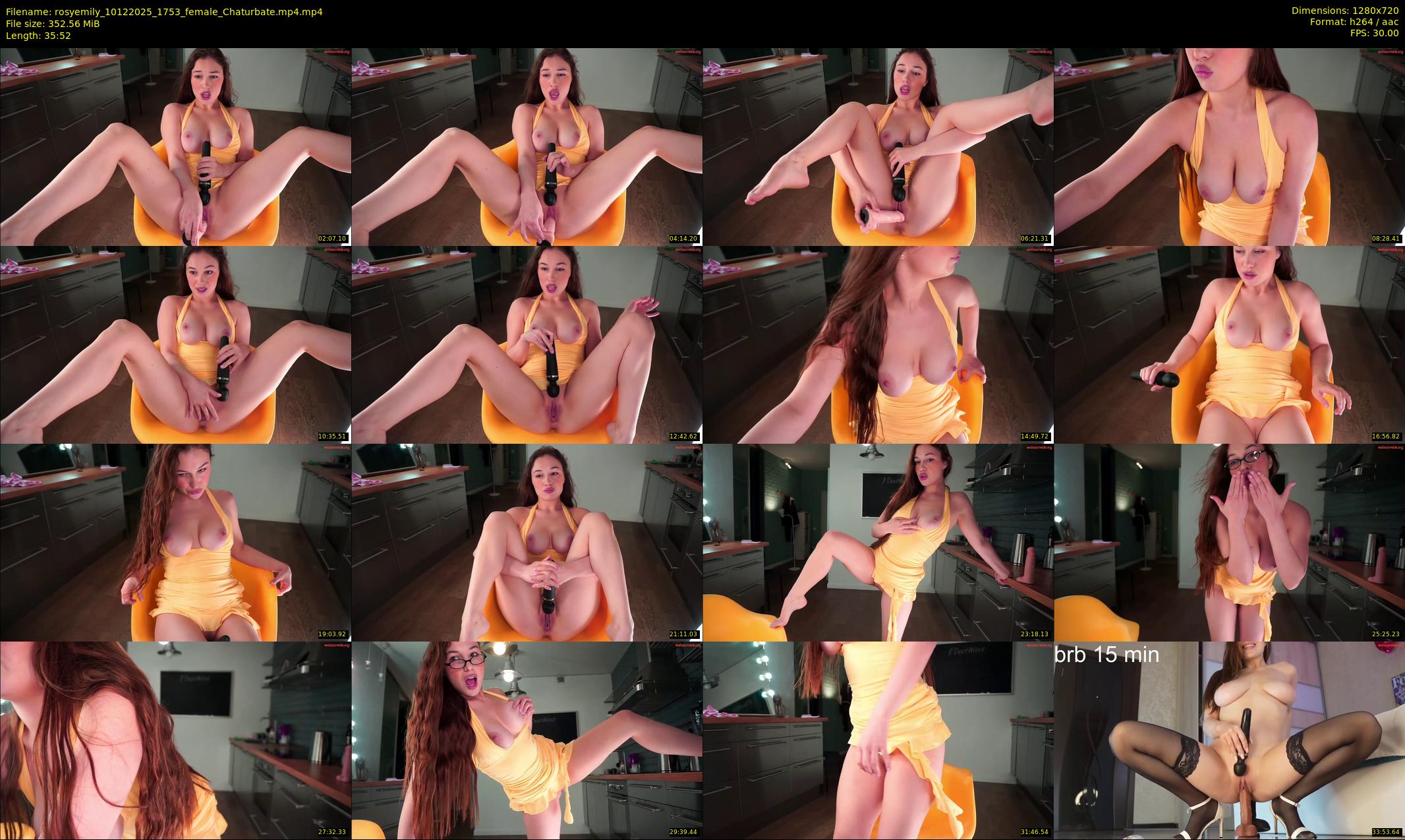 rosyemily — 36 minute Chaturbate female cam show recording, 720p, Dec 10, 2025