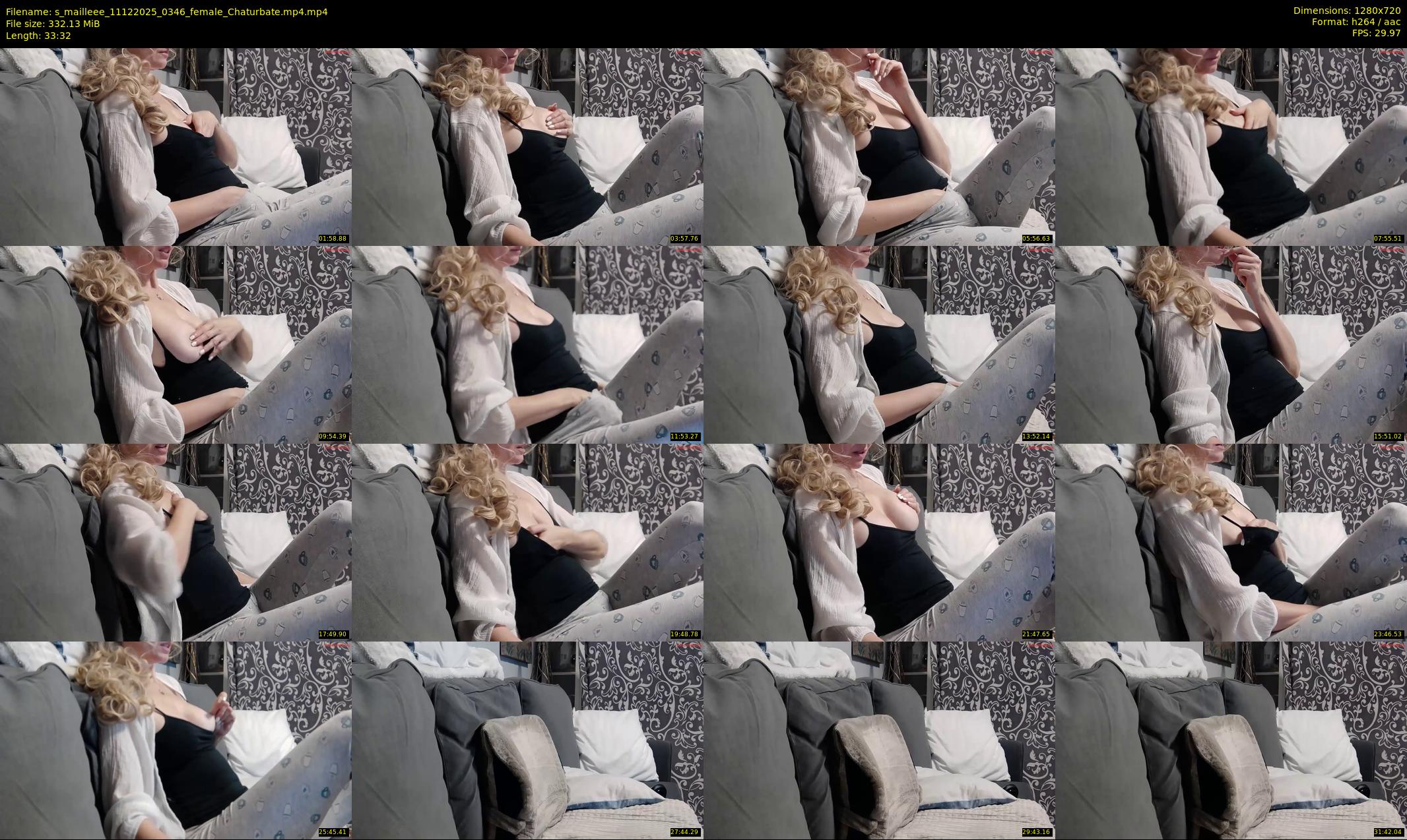 s_mailleee — 34 minute Chaturbate female cam show recording, 720p, Dec 11, 2025