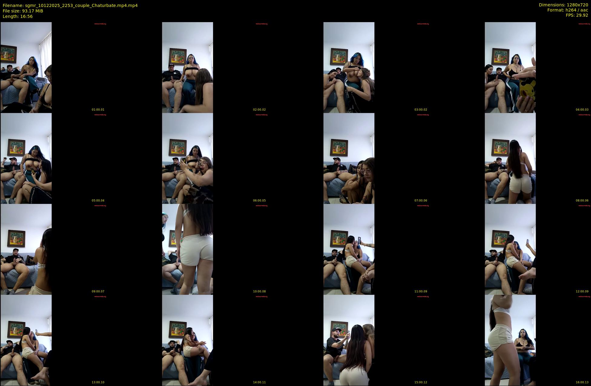 sgmr — 17 minute Chaturbate couple cam show recording, 720p, Dec 10, 2025