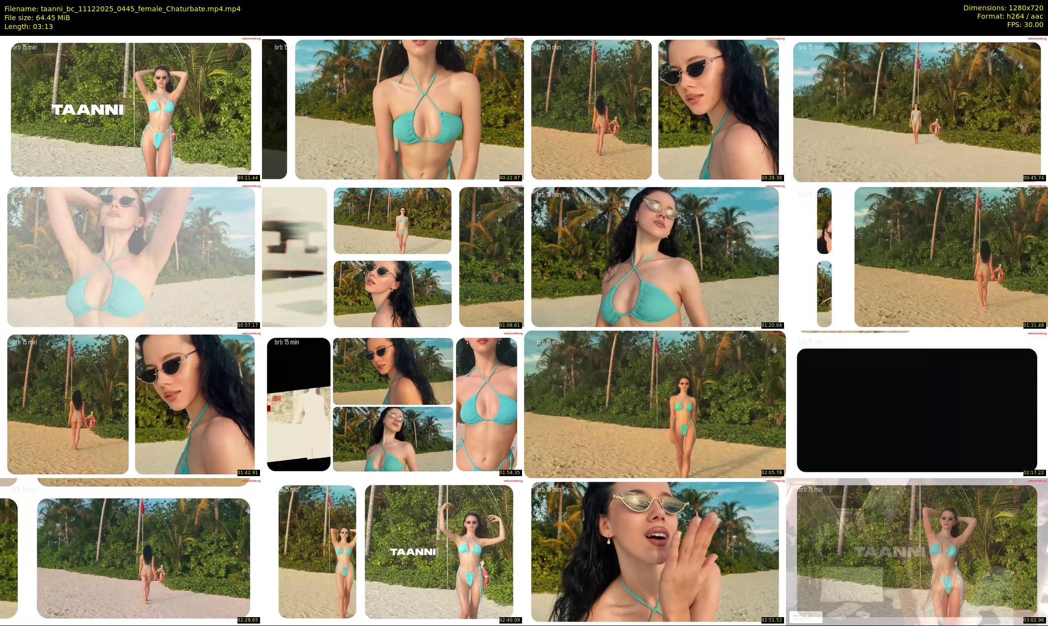 taanni_bc — 4 minute Chaturbate female cam show recording, 720p, Dec 11, 2025
