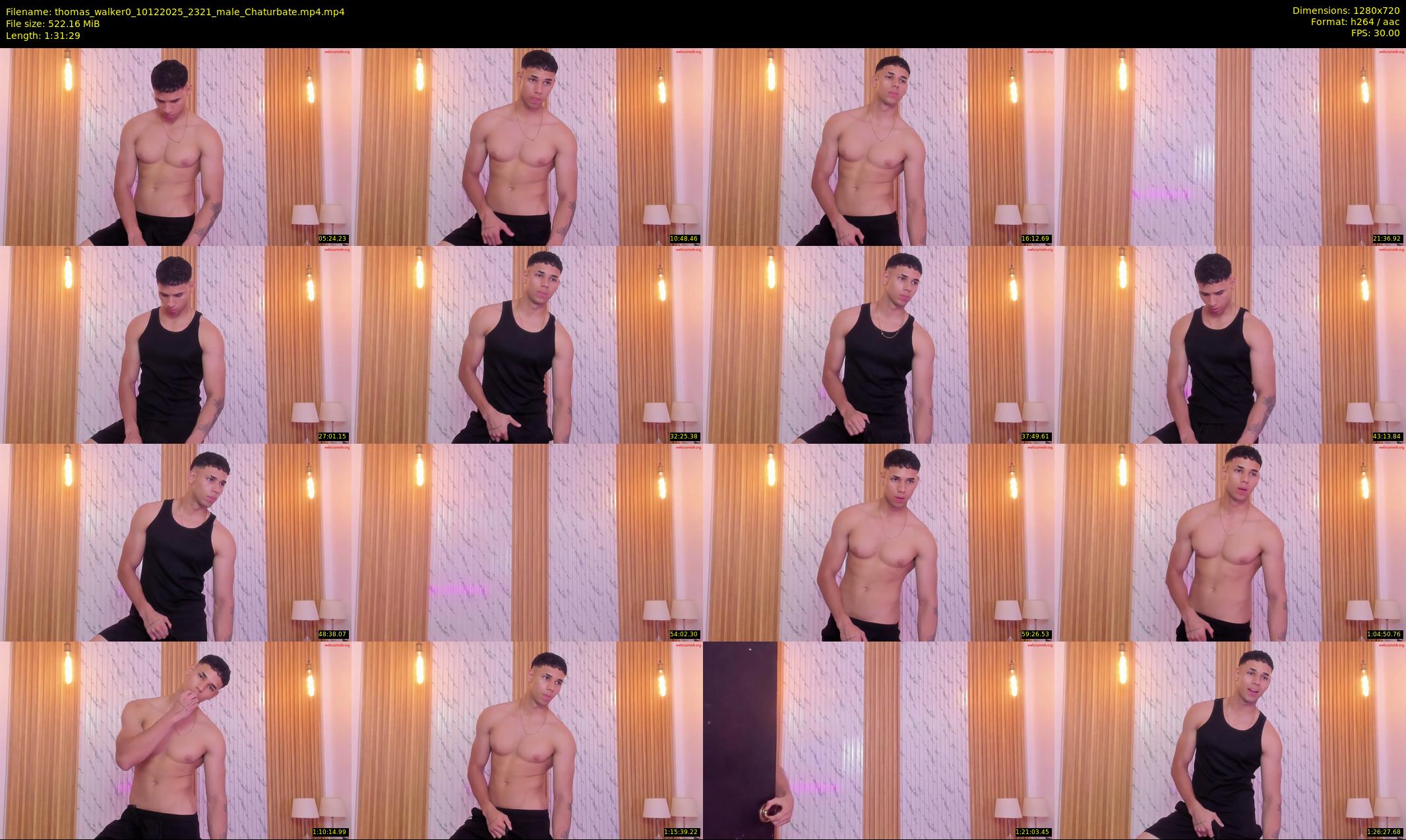 thomas_walker0 — 92 minute Chaturbate male cam show recording, 720p, Dec 10, 2025