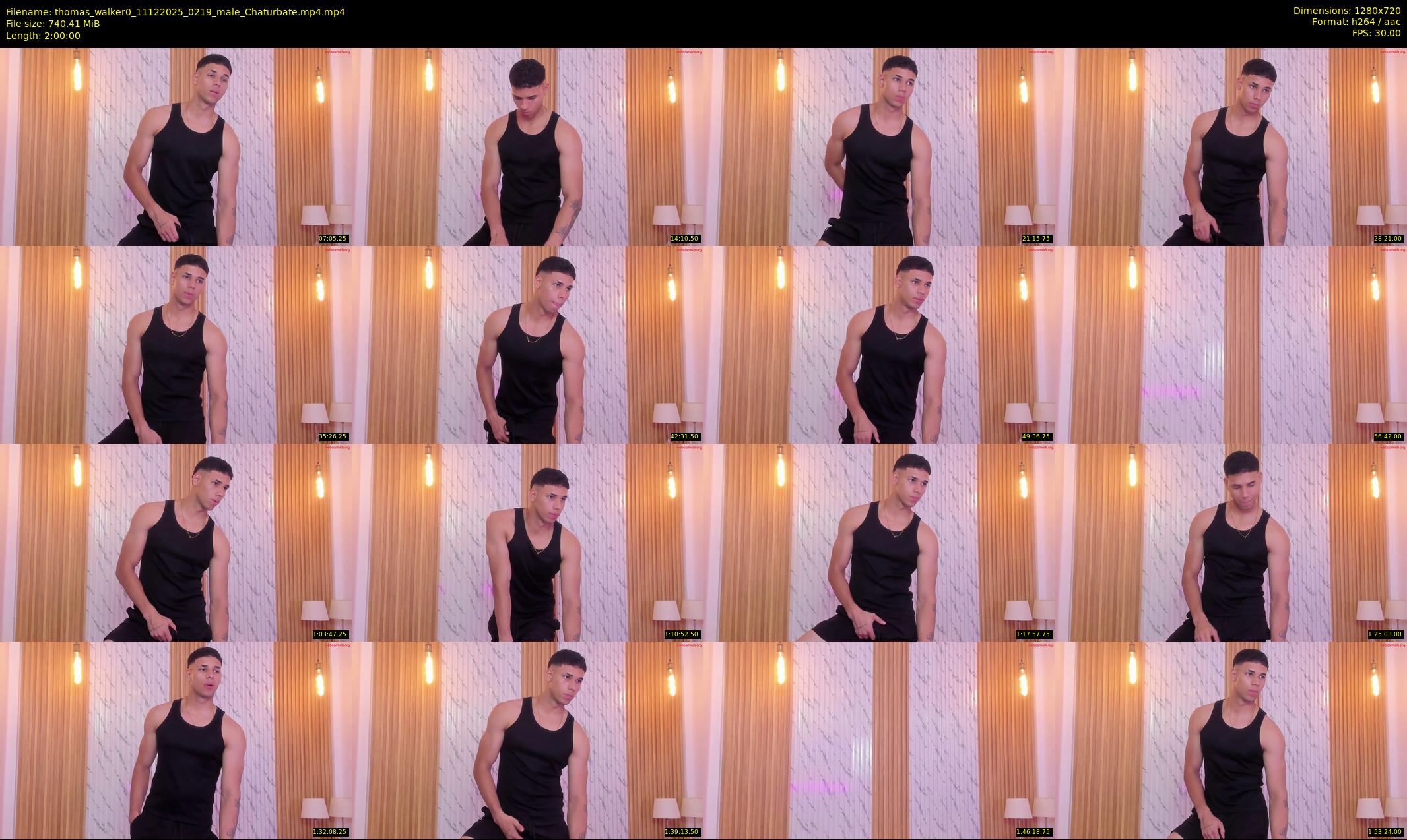 thomas_walker0 — 120 minute Chaturbate male cam show recording, 720p, Dec 11, 2025