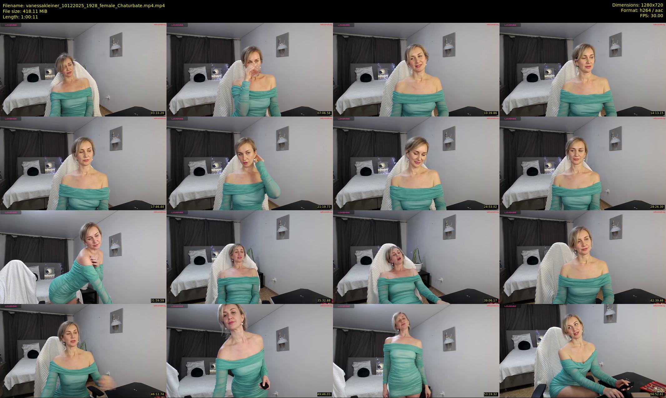 vanessakleiner — 61 minute Chaturbate female cam show recording, 720p, Dec 10, 2025