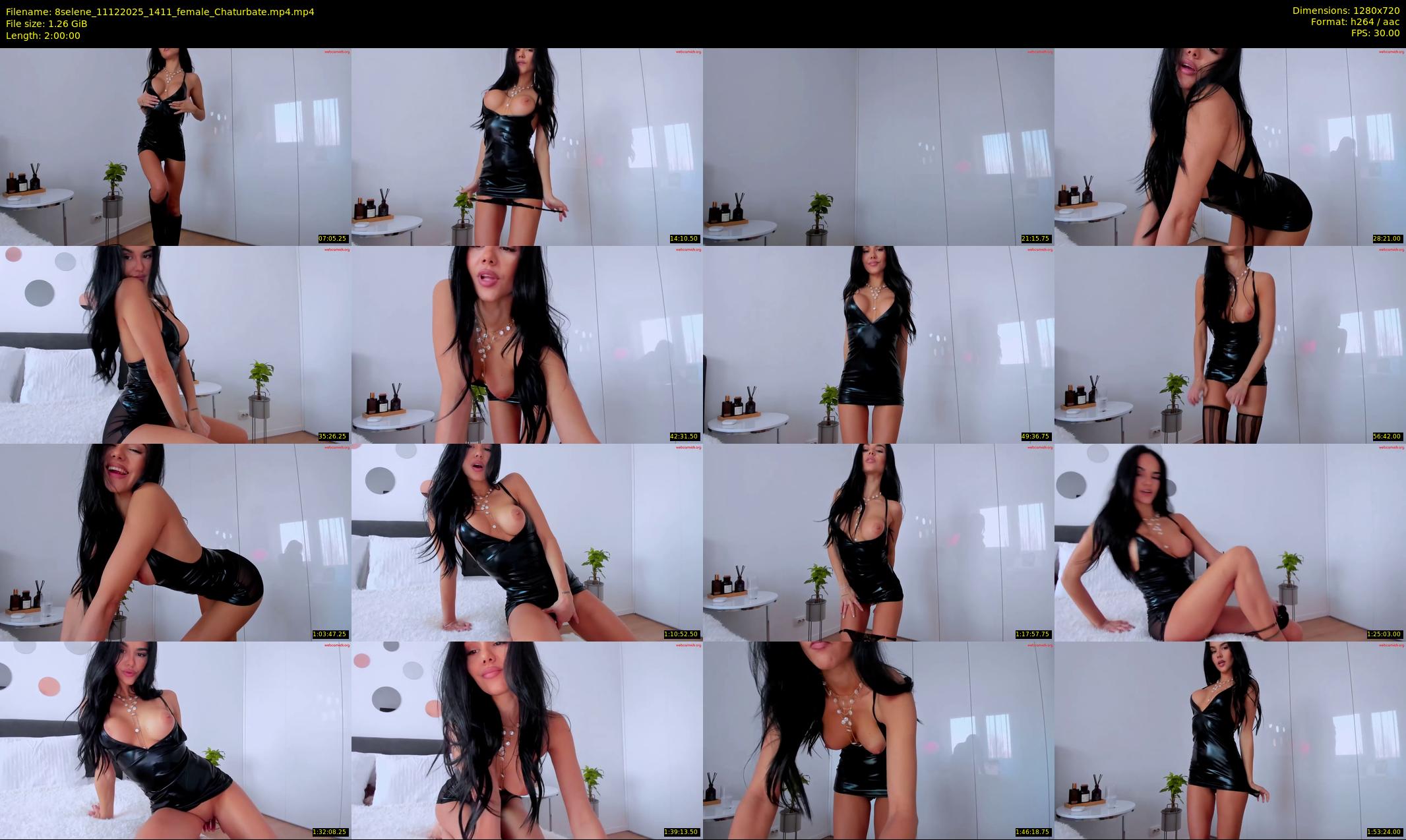 8selene — 120 minute Chaturbate female cam show recording, 720p, Dec 11, 2025