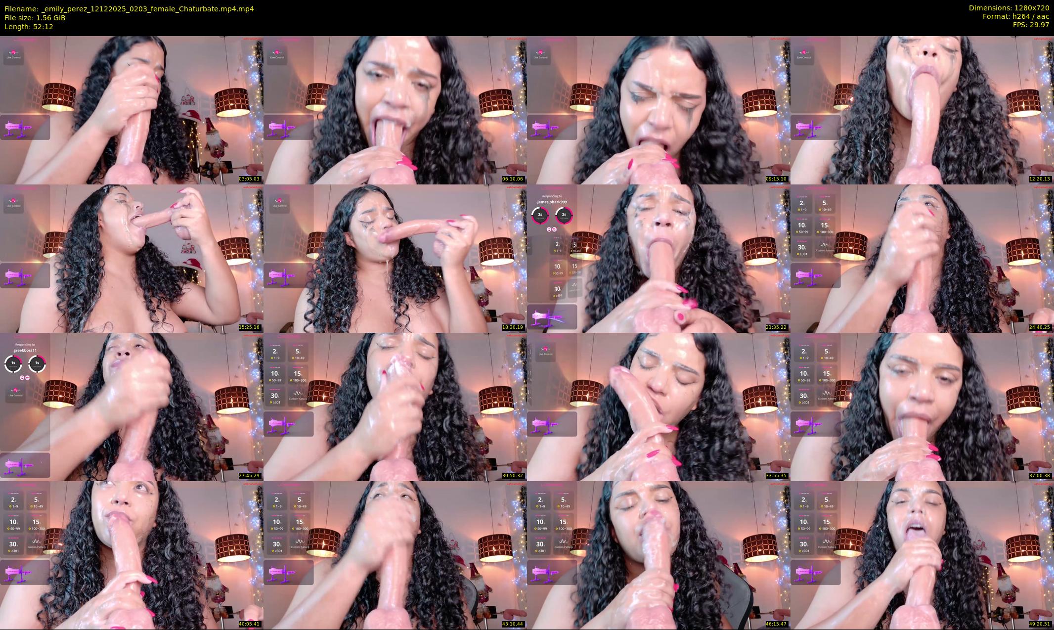 _emily_perez — 53 minute Chaturbate female cam show recording, 720p, Dec 12, 2025