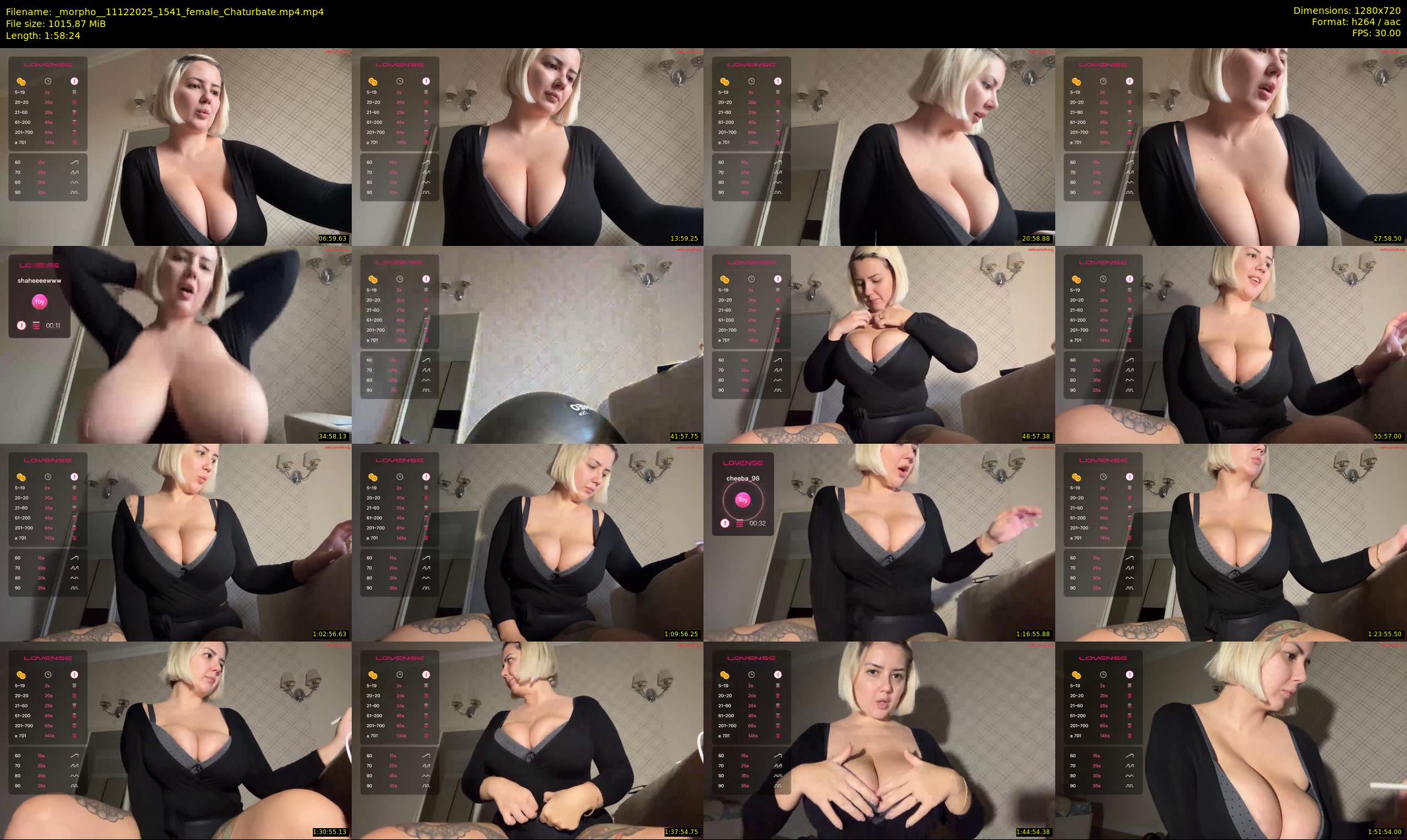 _morpho_ — 119 minute Chaturbate female cam show recording, 720p, Dec 11, 2025