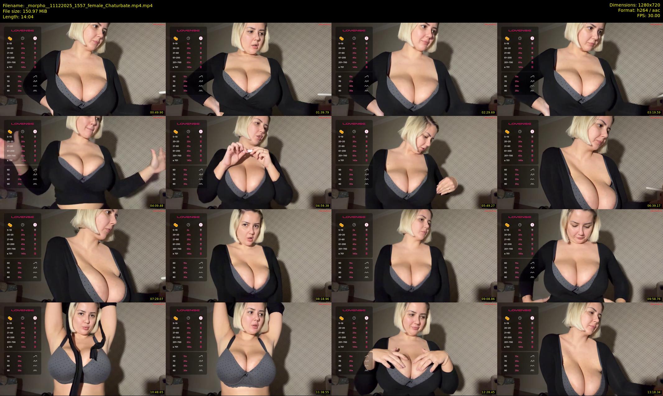 _morpho_ — 15 minute Chaturbate female cam show recording, 720p, Dec 11, 2025