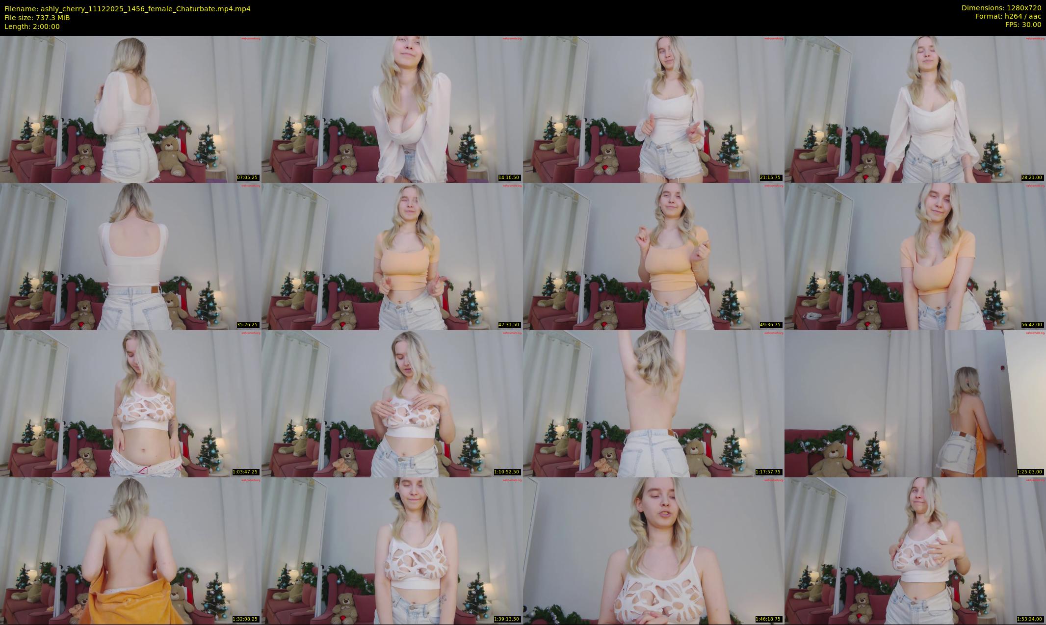 ashly_cherry — 120 minute Chaturbate female cam show recording, 720p, Dec 11, 2025