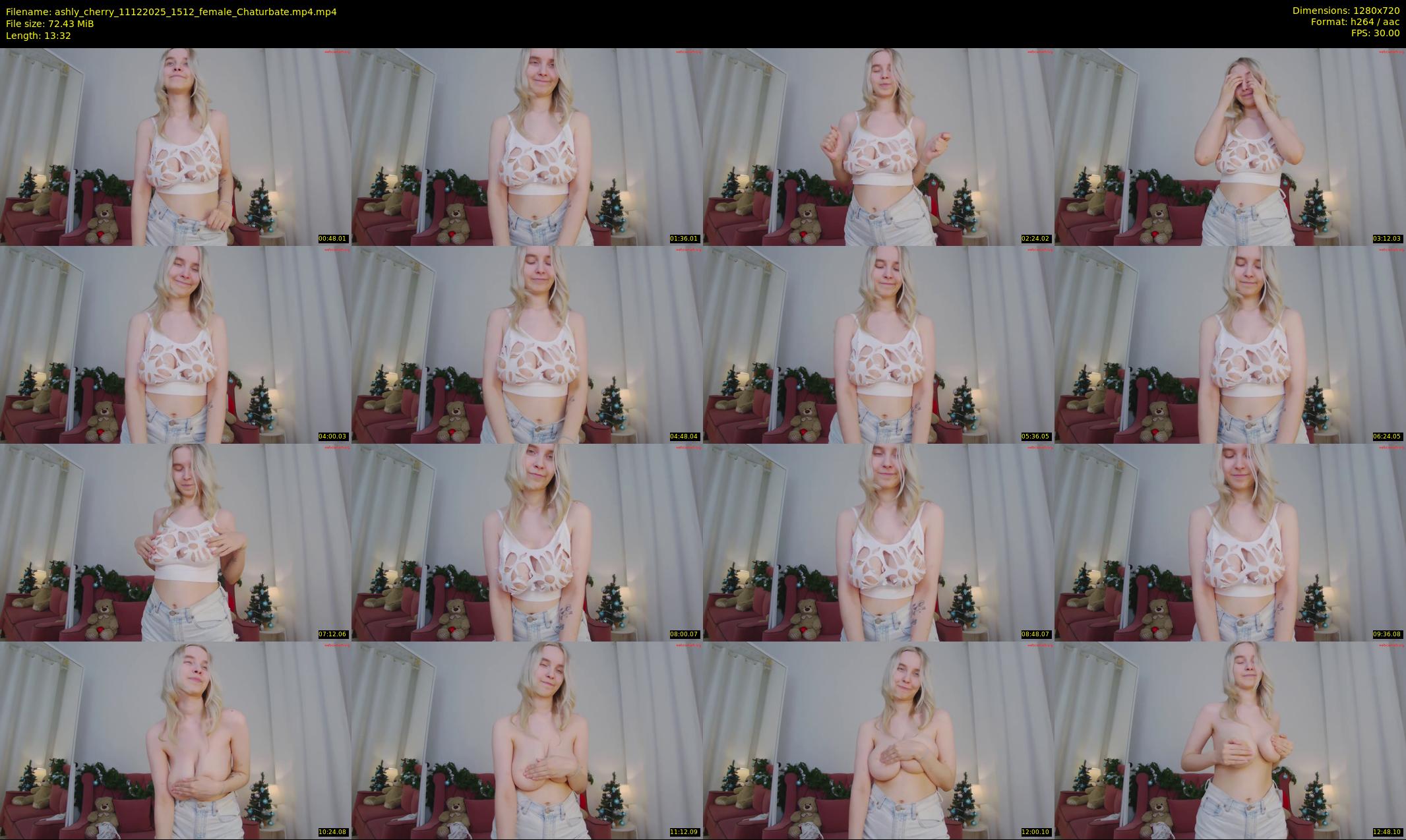 ashly_cherry — 14 minute Chaturbate female cam show recording, 720p, Dec 11, 2025