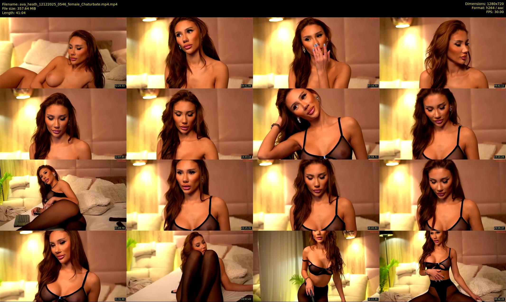 ava_heath — 42 minute Chaturbate female cam show recording, 720p, Dec 12, 2025
