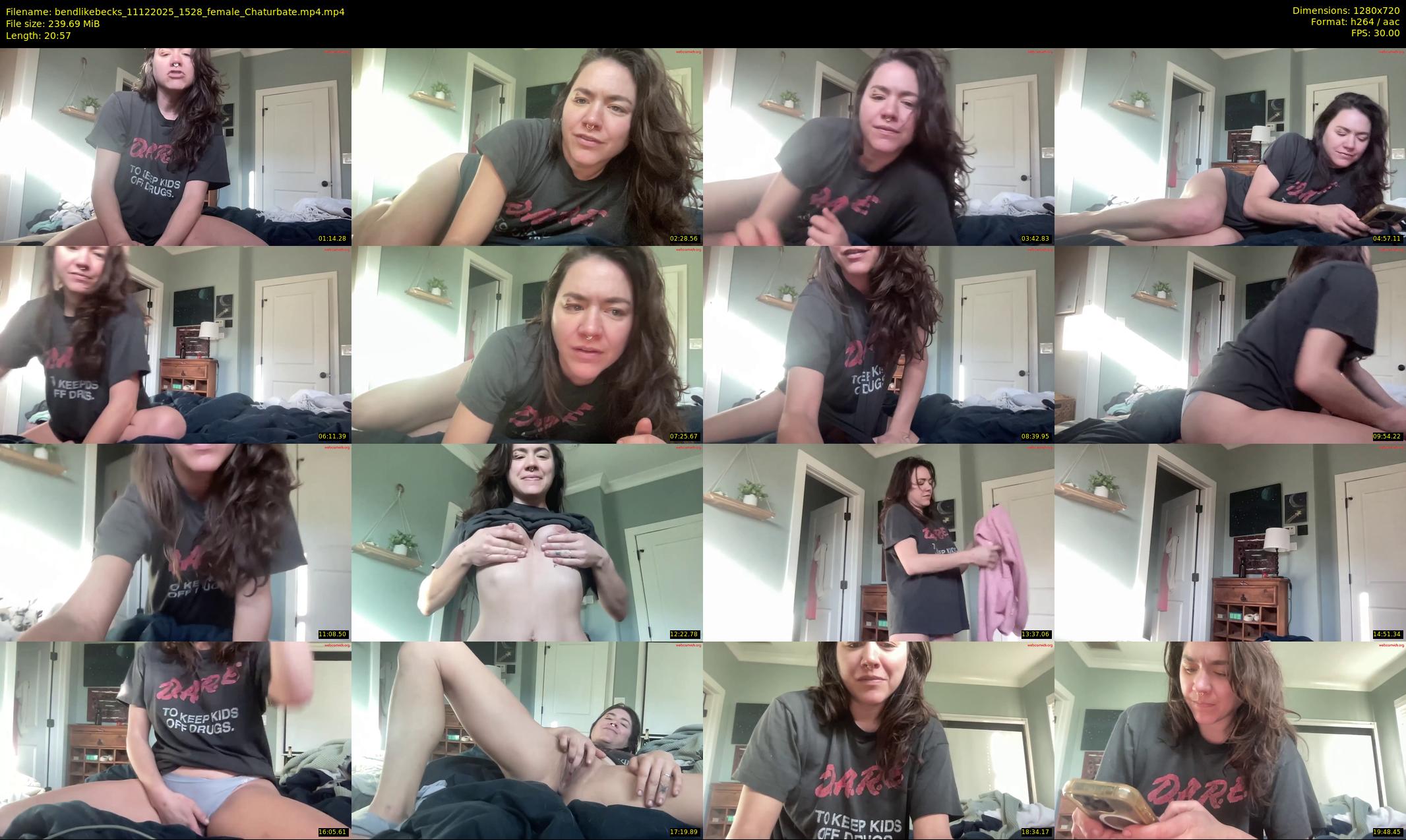 bendlikebecks — 21 minute Chaturbate female cam show recording, 720p, Dec 11, 2025