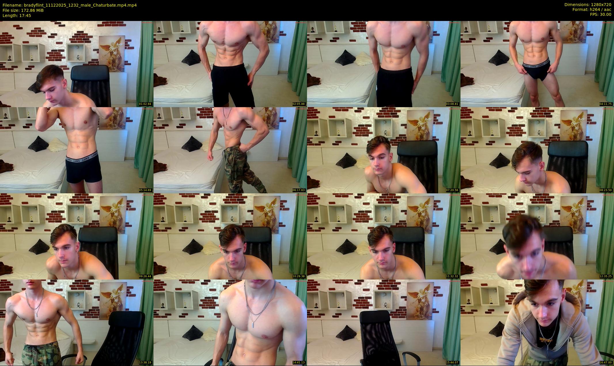 bradyflint — 18 minute Chaturbate male cam show recording, 720p, Dec 11, 2025