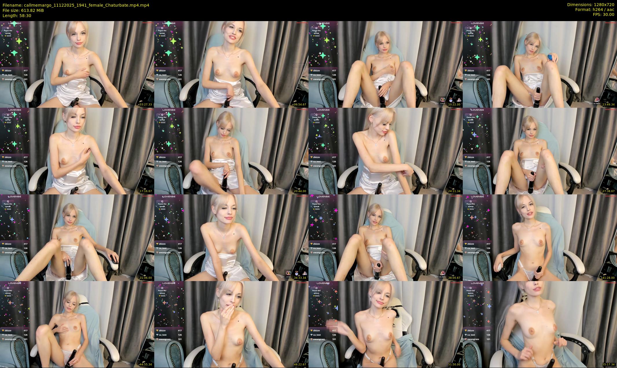 callmemargo — 59 minute Chaturbate female cam show recording, 720p, Dec 11, 2025