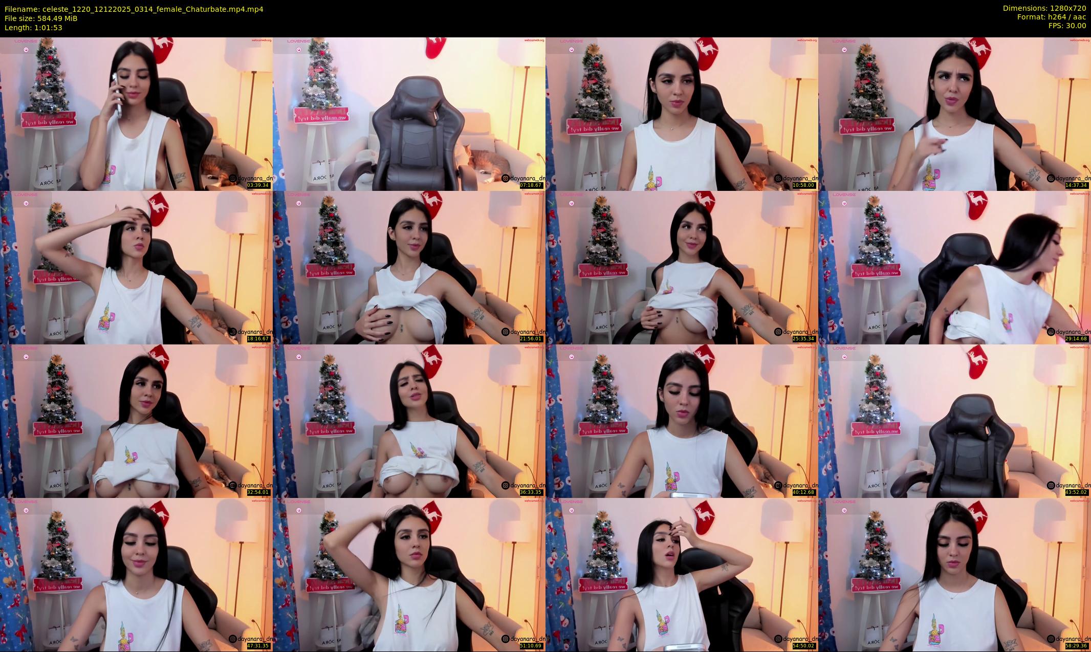 celeste_1220 — 62 minute Chaturbate female cam show recording, 720p, Dec 12, 2025