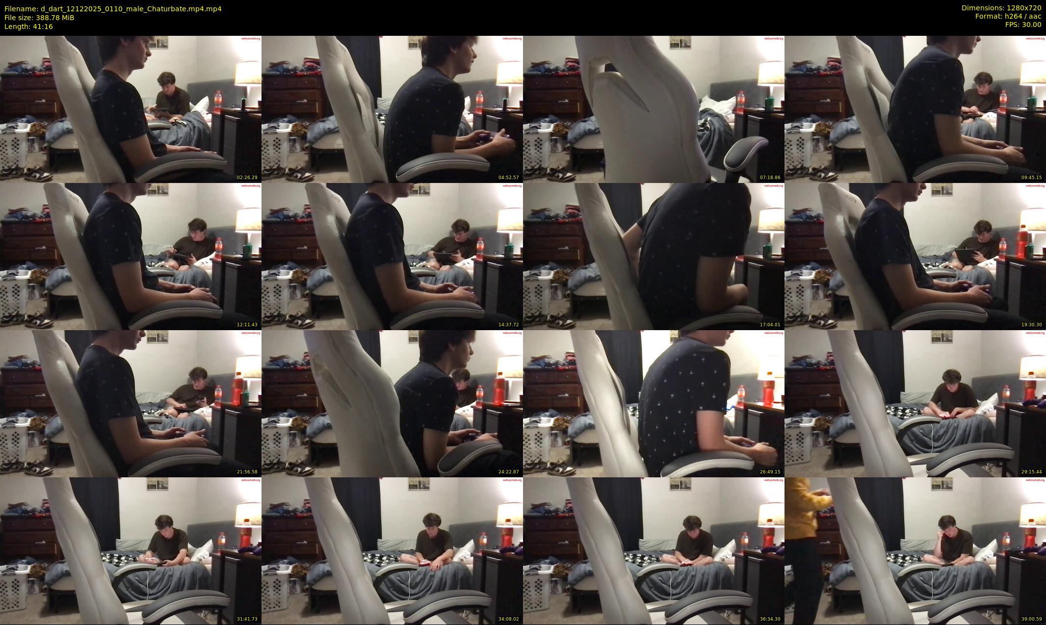 d_dart — 42 minute Chaturbate male cam show recording, 720p, Dec 12, 2025