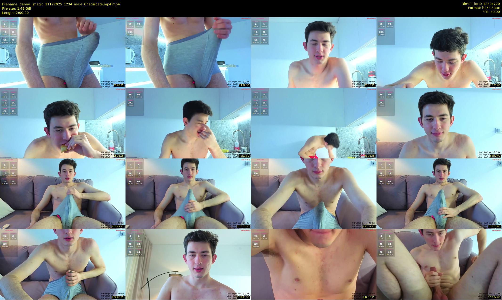 danny__magic — 120 minute Chaturbate male cam show recording, 720p, Dec 11, 2025