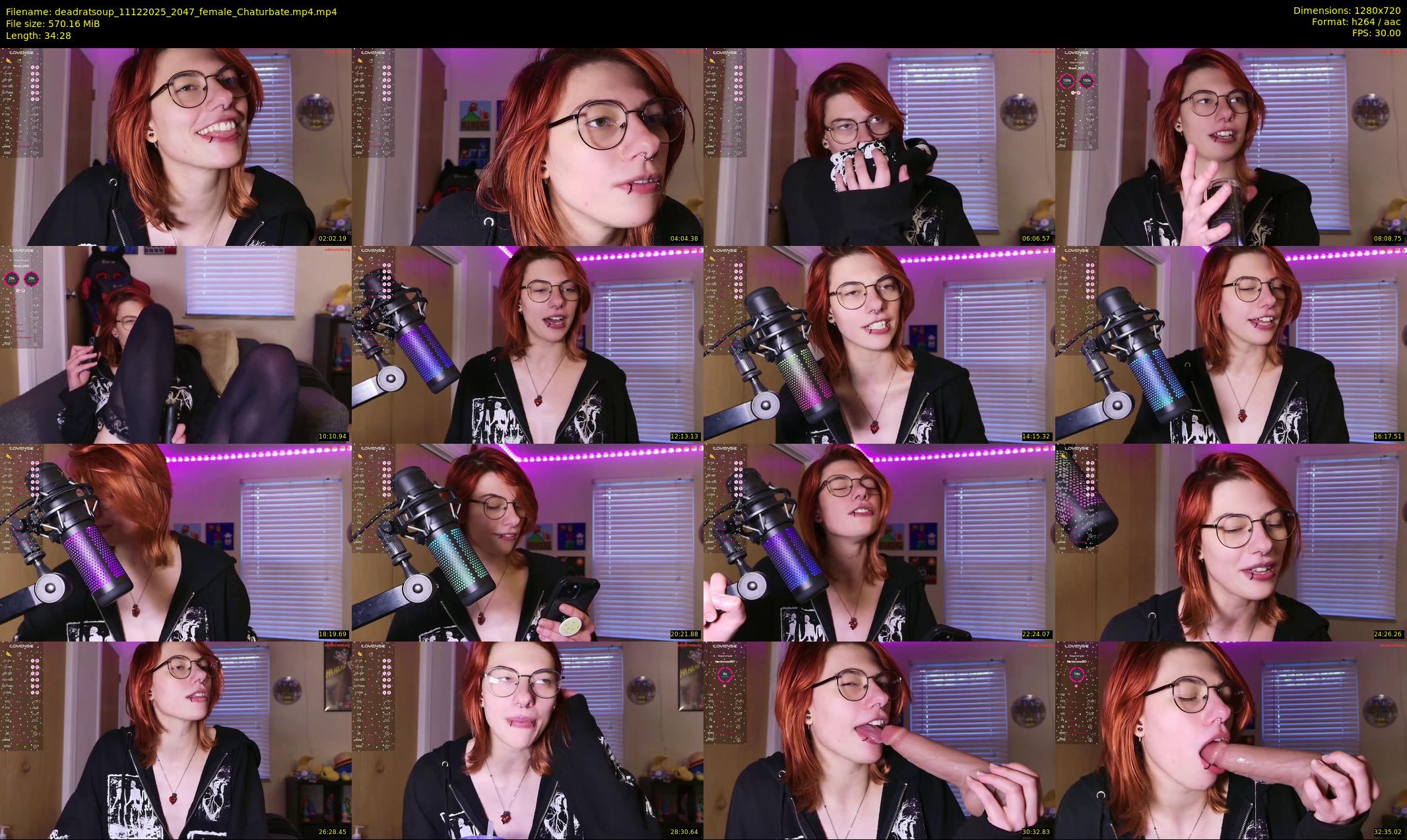 deadratsoup — 35 minute Chaturbate female cam show recording, 720p, Dec 11, 2025