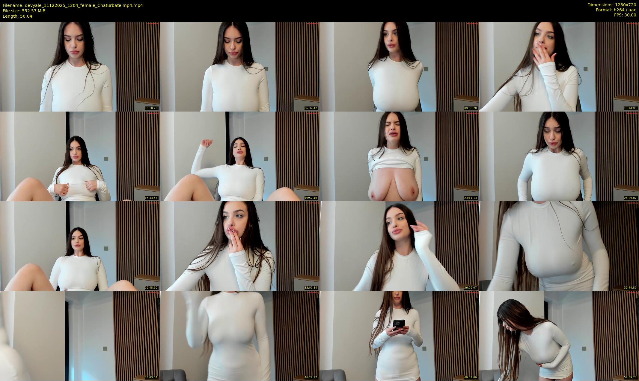 devyale — 57 minute Chaturbate female cam show recording, 720p, Dec 11, 2025