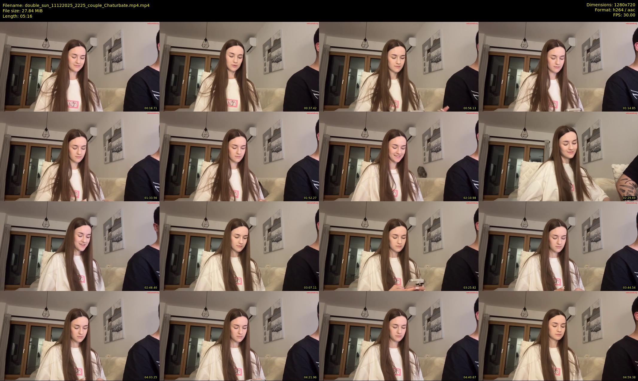 double_sun — 6 minute Chaturbate couple cam show recording, 720p, Dec 11, 2025