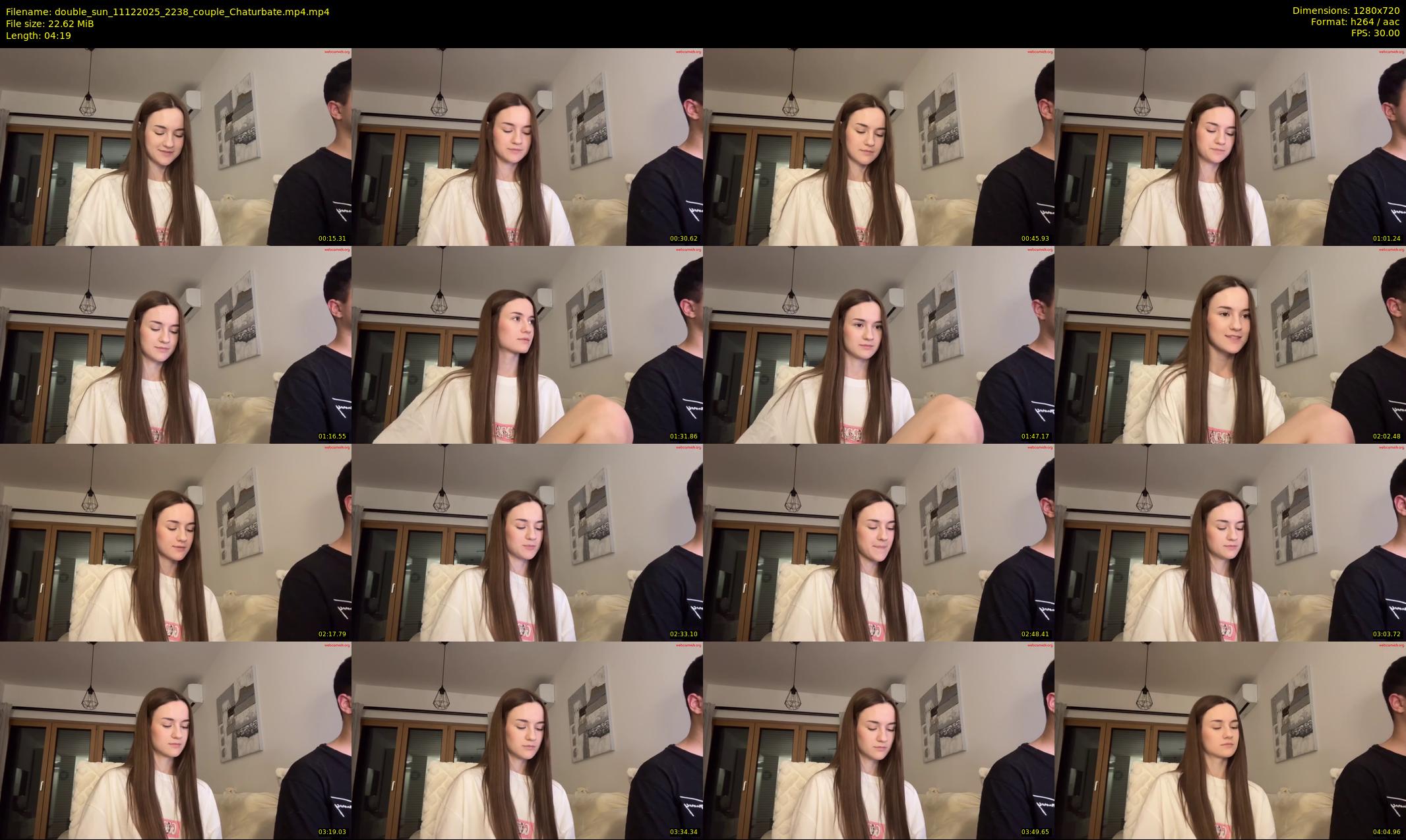 double_sun — 5 minute Chaturbate couple cam show recording, 720p, Dec 11, 2025