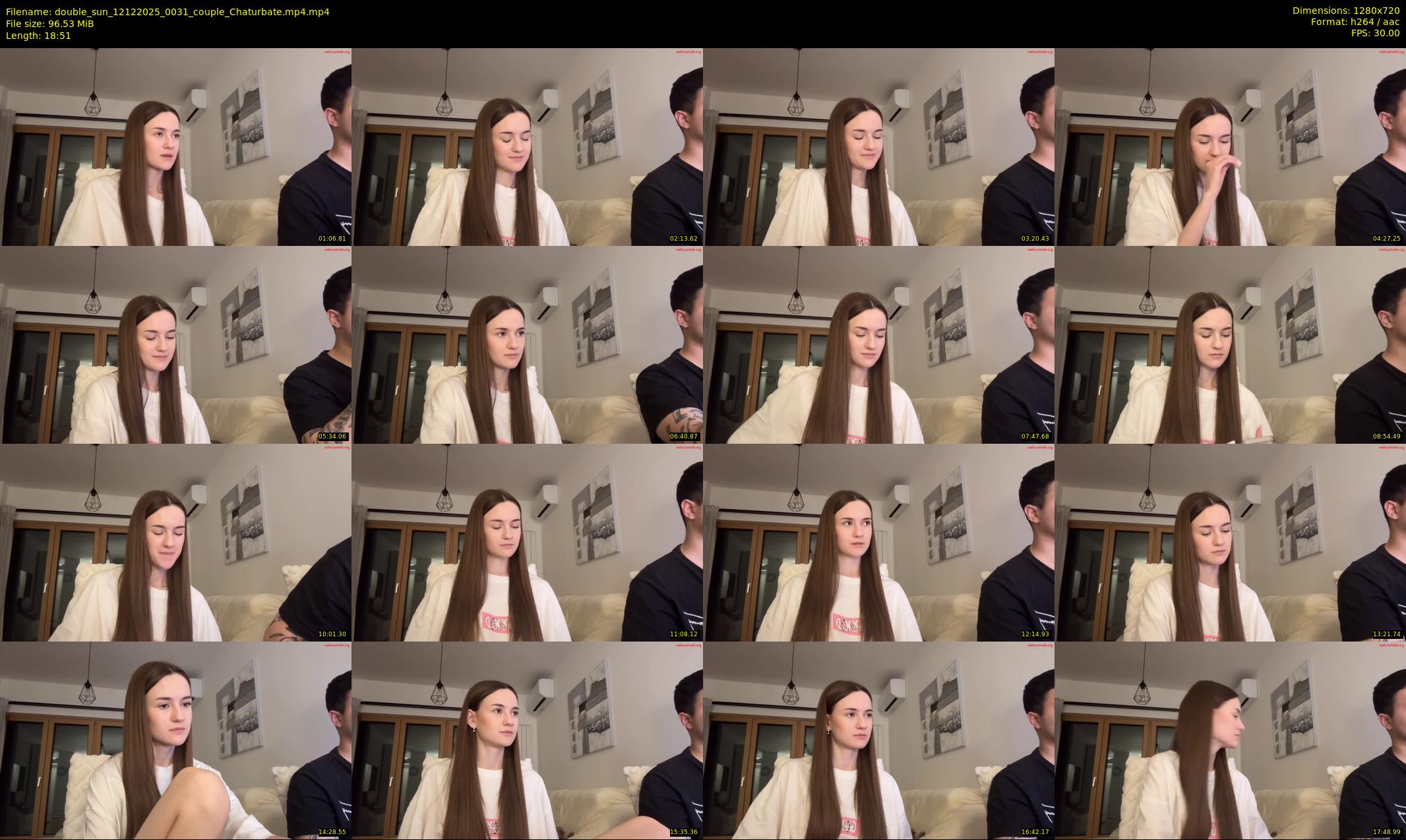 double_sun — 19 minute Chaturbate couple cam show recording, 720p, Dec 12, 2025