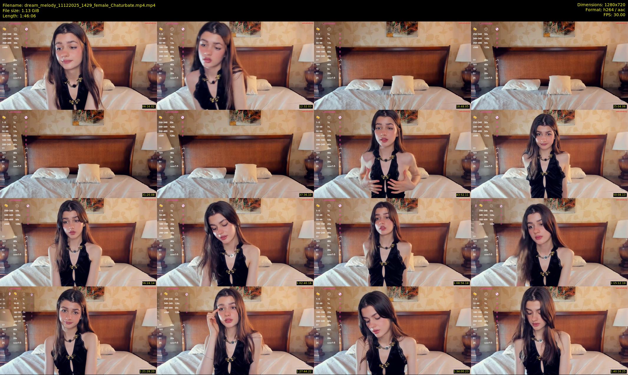 dream_melody — 107 minute Chaturbate female cam show recording, 720p, Dec 11, 2025