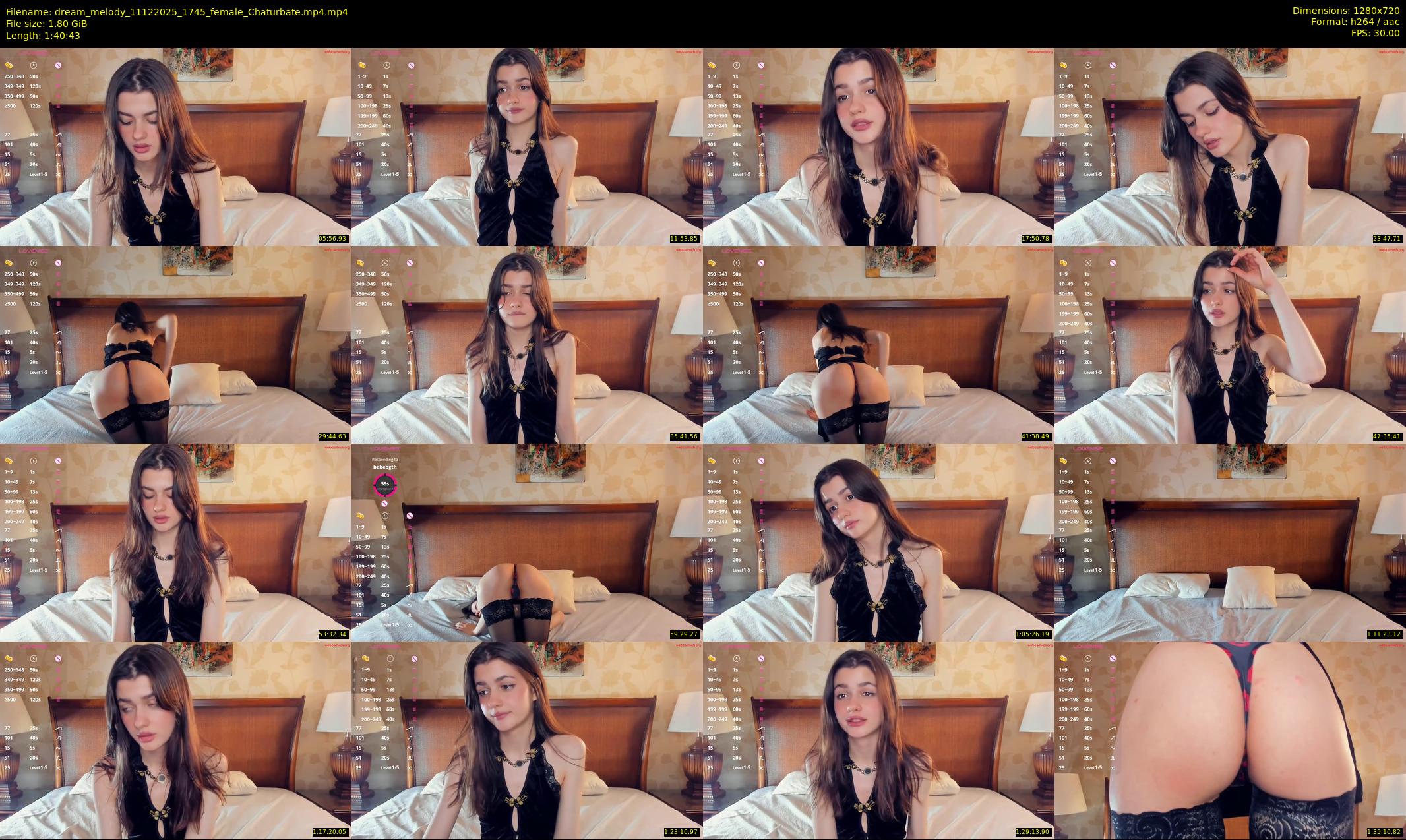 dream_melody — 101 minute Chaturbate female cam show recording, 720p, Dec 11, 2025
