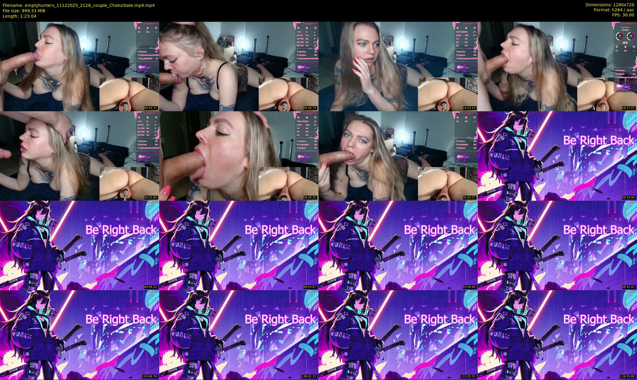 emptyhunters — 84 minute Chaturbate couple cam show recording, 720p, Dec 11, 2025