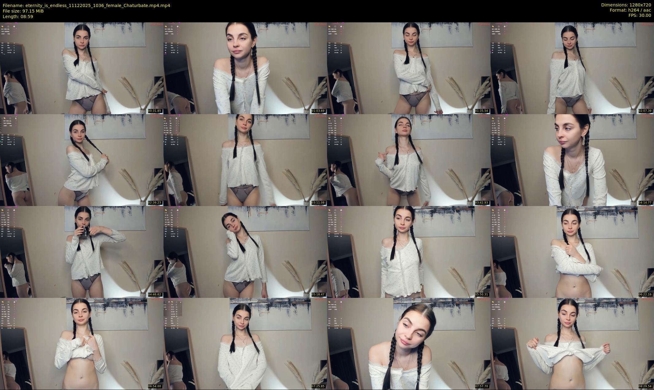 eternity_is_endless — 9 minute Chaturbate female cam show recording, 720p, Dec 11, 2025